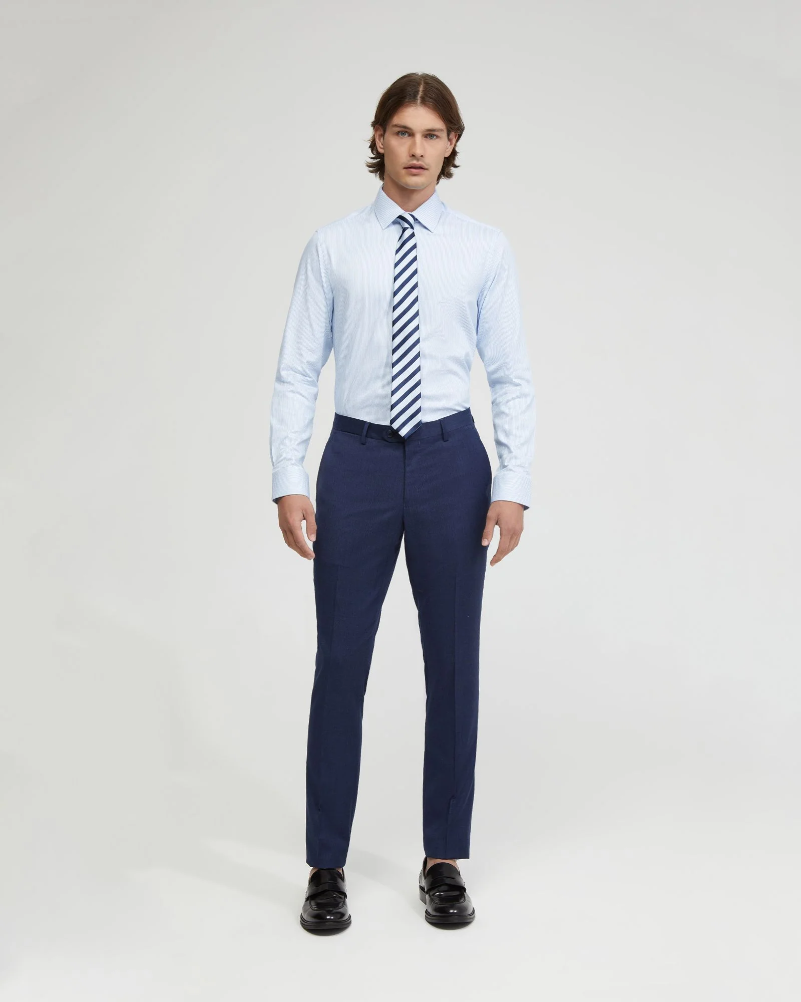 Beckton Twill Striped Shirt