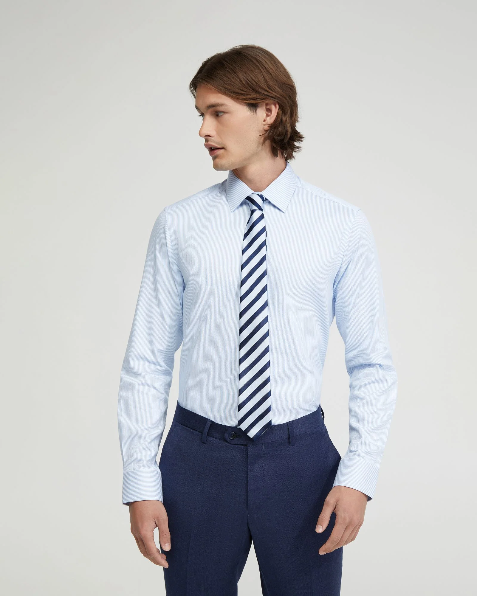 Beckton Twill Striped Shirt - Image 5