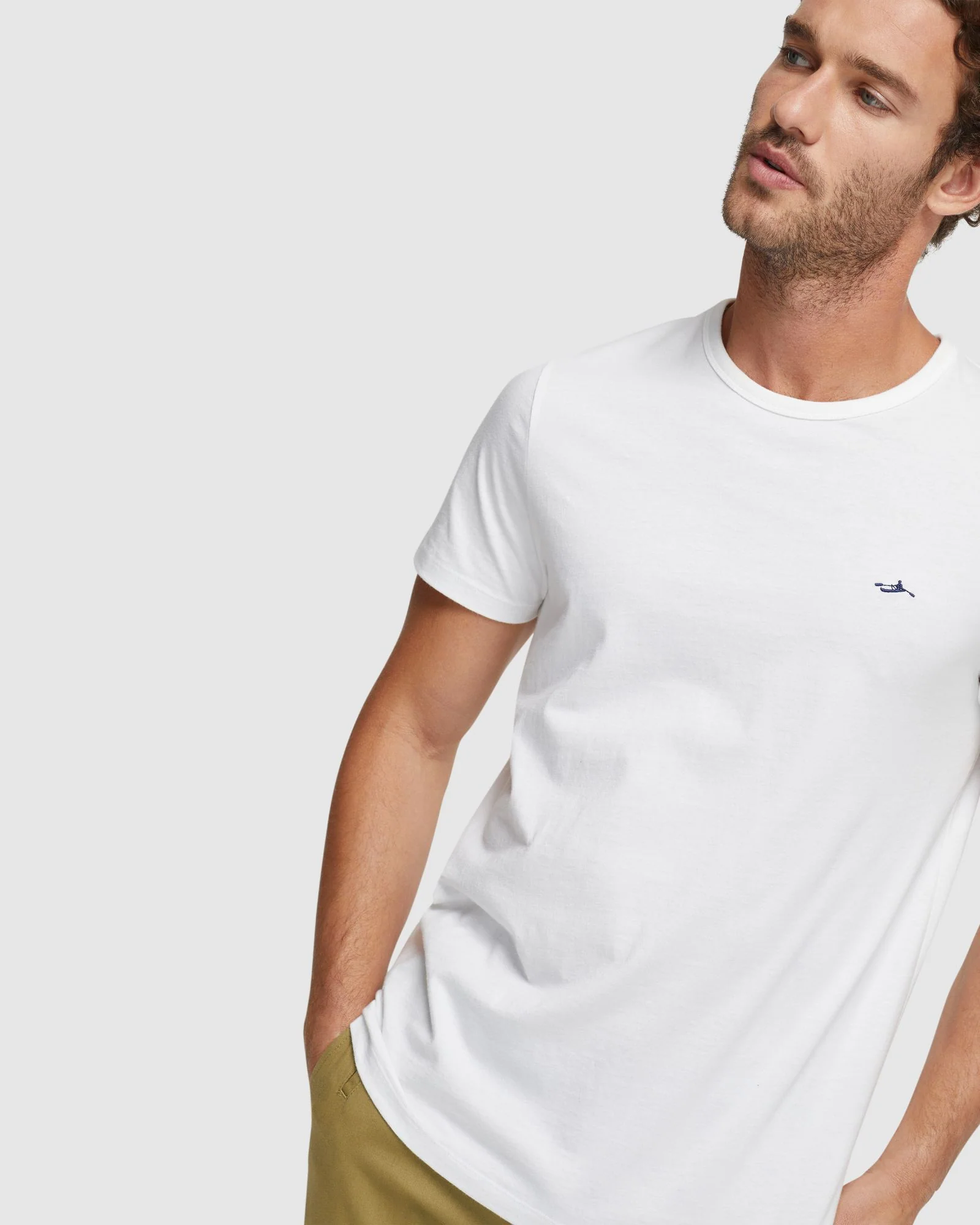 Ben Cotton Crew Neck T-Shirt - Image 54