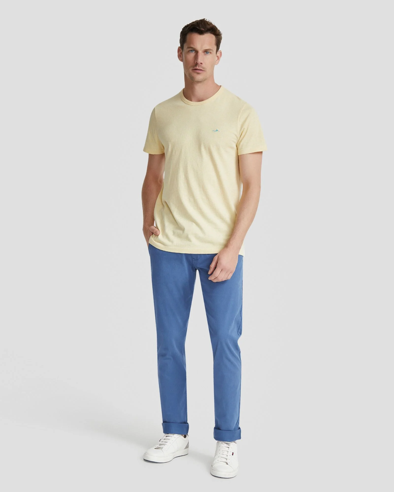 Ben Cotton Crew Neck T-Shirt - Image 57