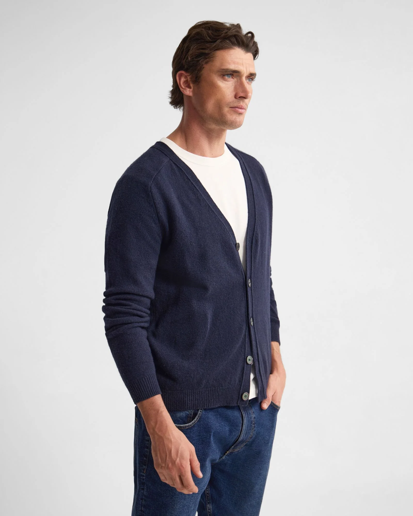 Benedict Wool Cardigan - Image 2