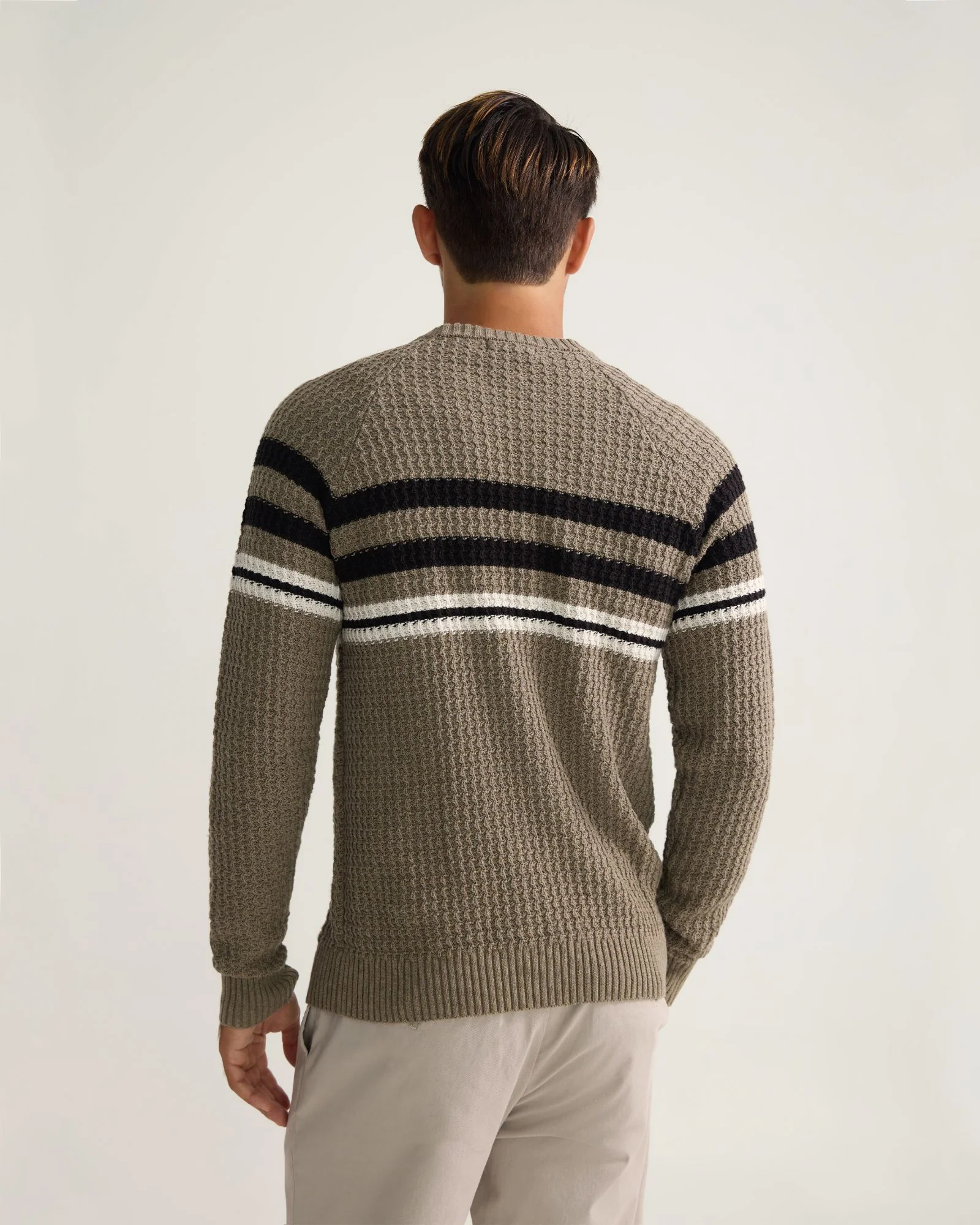 Benji Stripe Cotton Knit - Image 3