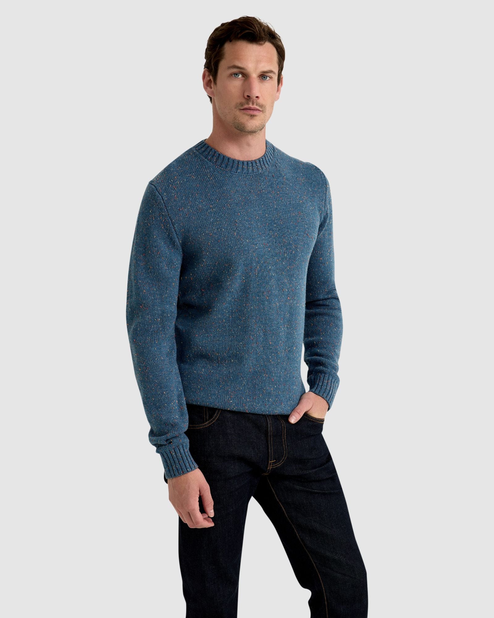 Bently Donegal Crew Neck Knit Top - Image 2