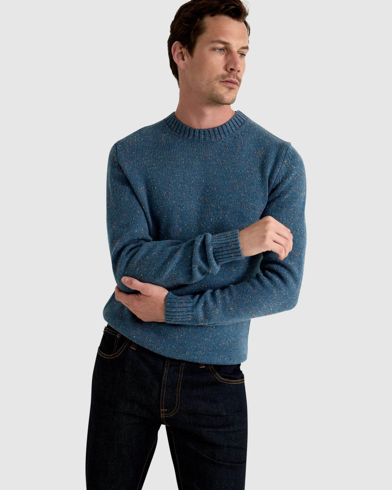 Bently Donegal Crew Neck Knit Top - Image 4