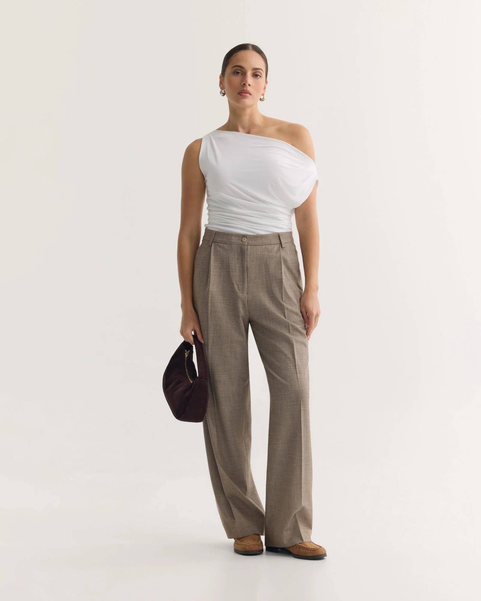 Billie Single Pleat Pant - Image 5