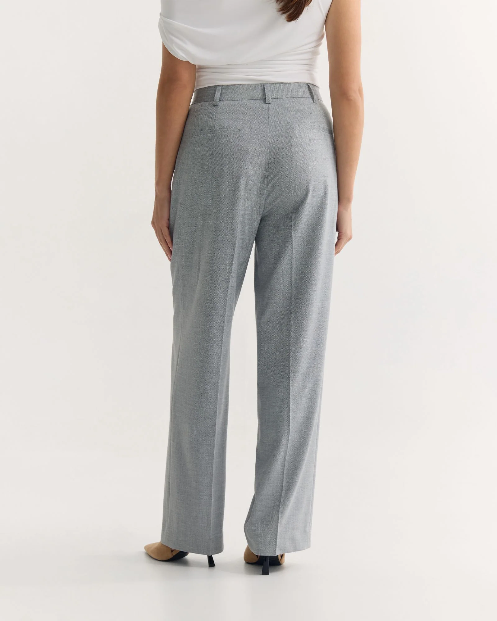 Billie Single Pleat Pant - Image 3