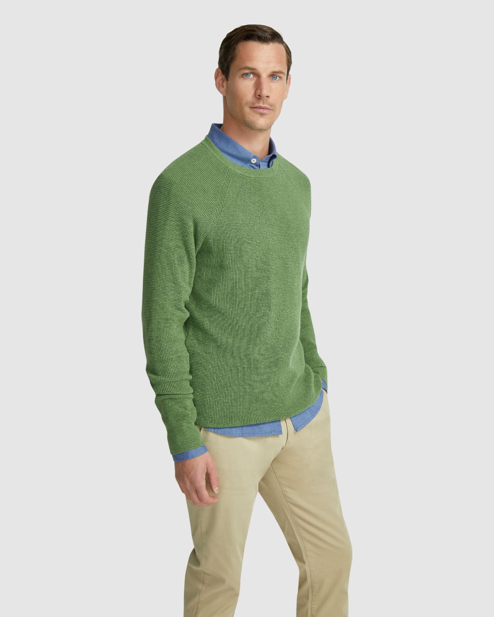 Billy Waffle Cotton Cashmere Knit - Image 2