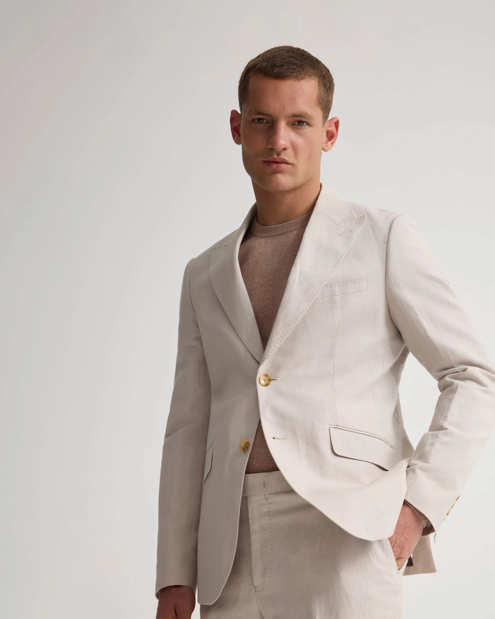 Blake Linen Blazer - Image 10