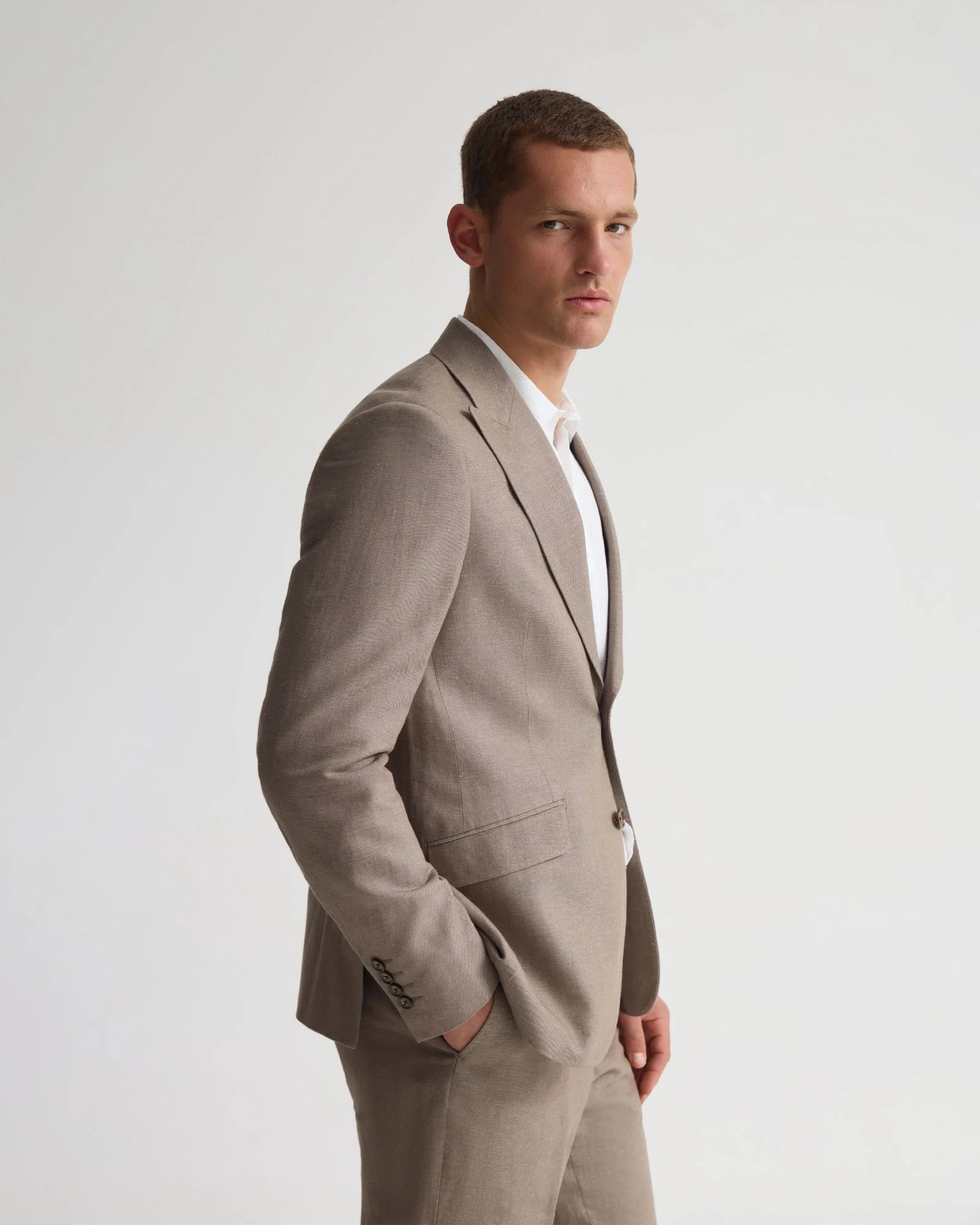Blake Linen Blazer - Image 14