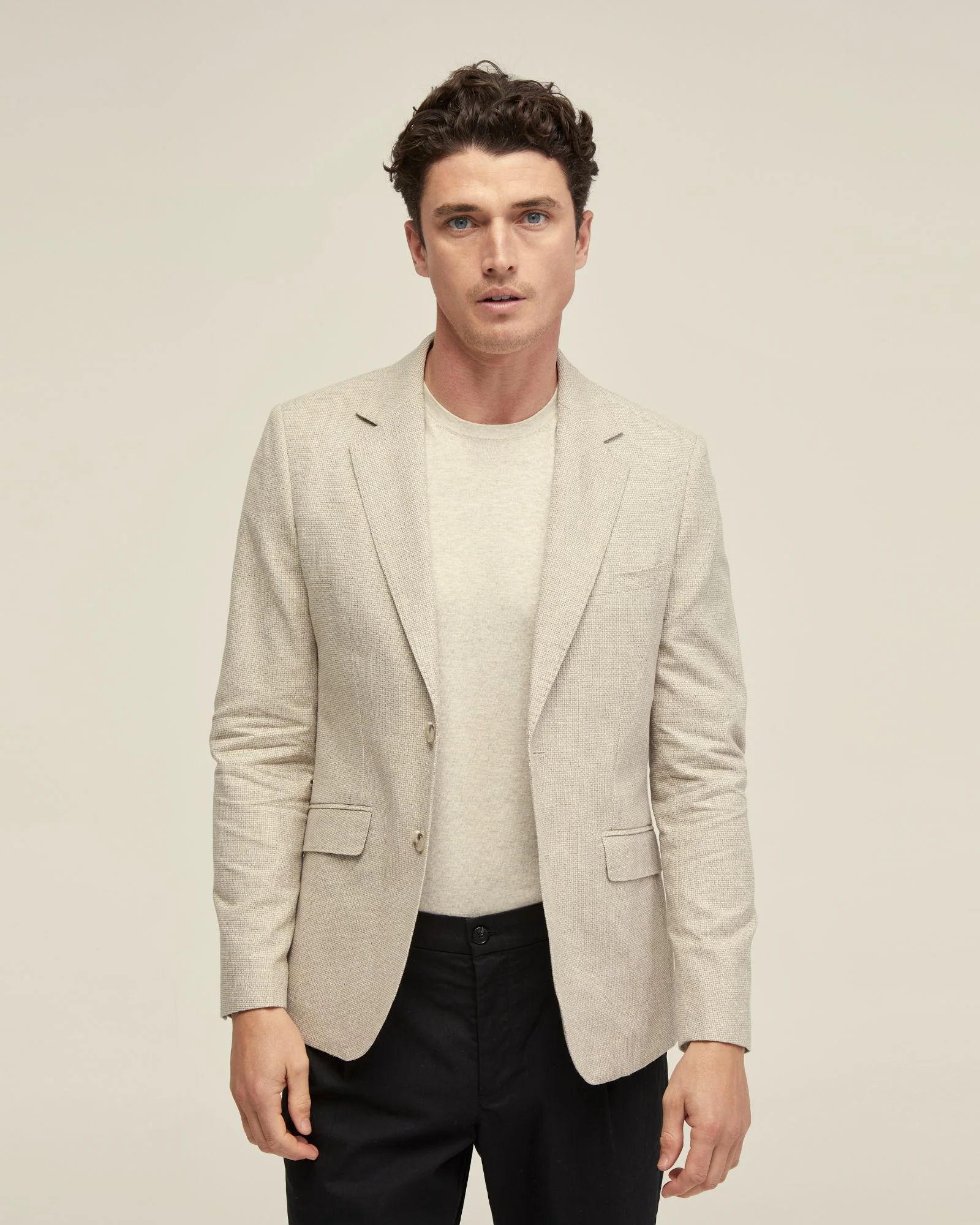 Blake Linen Blend Blazer - Image 11