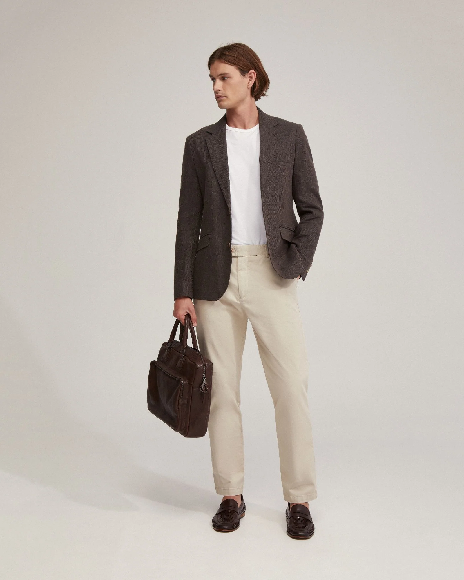 Blake Linen Blend Blazer - Image 13