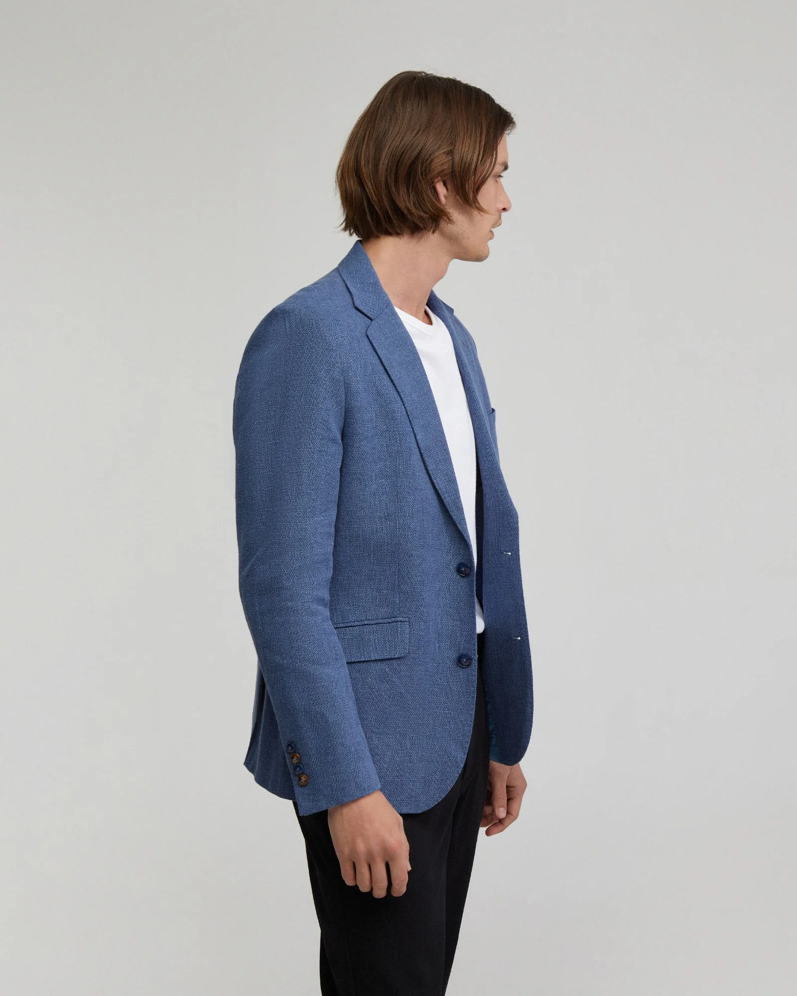 Blake Linen Blend Blazer - Image 2