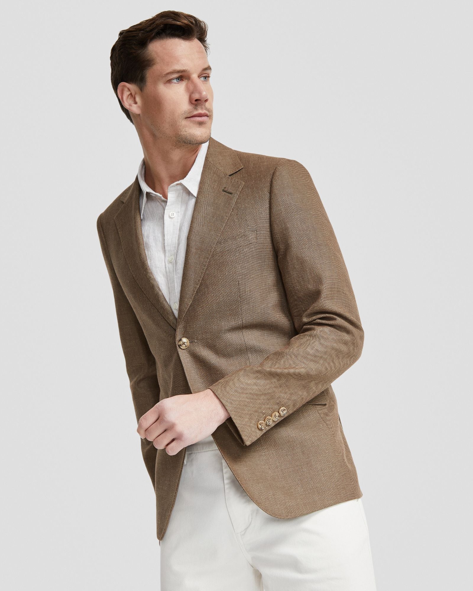 Blake Linen Blend Blazer - Image 4