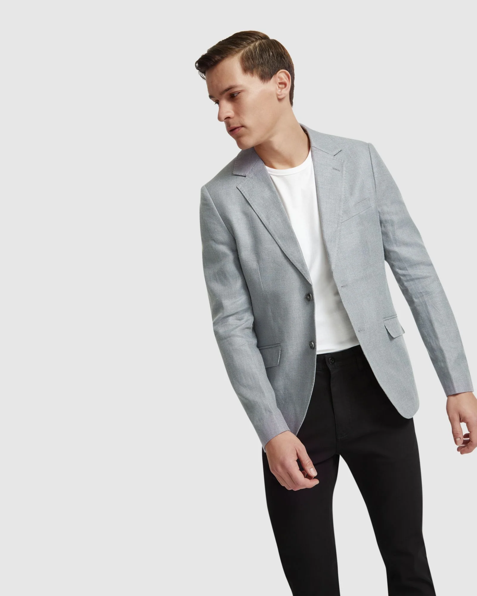 Blake Linen Blend Blazer - Image 10