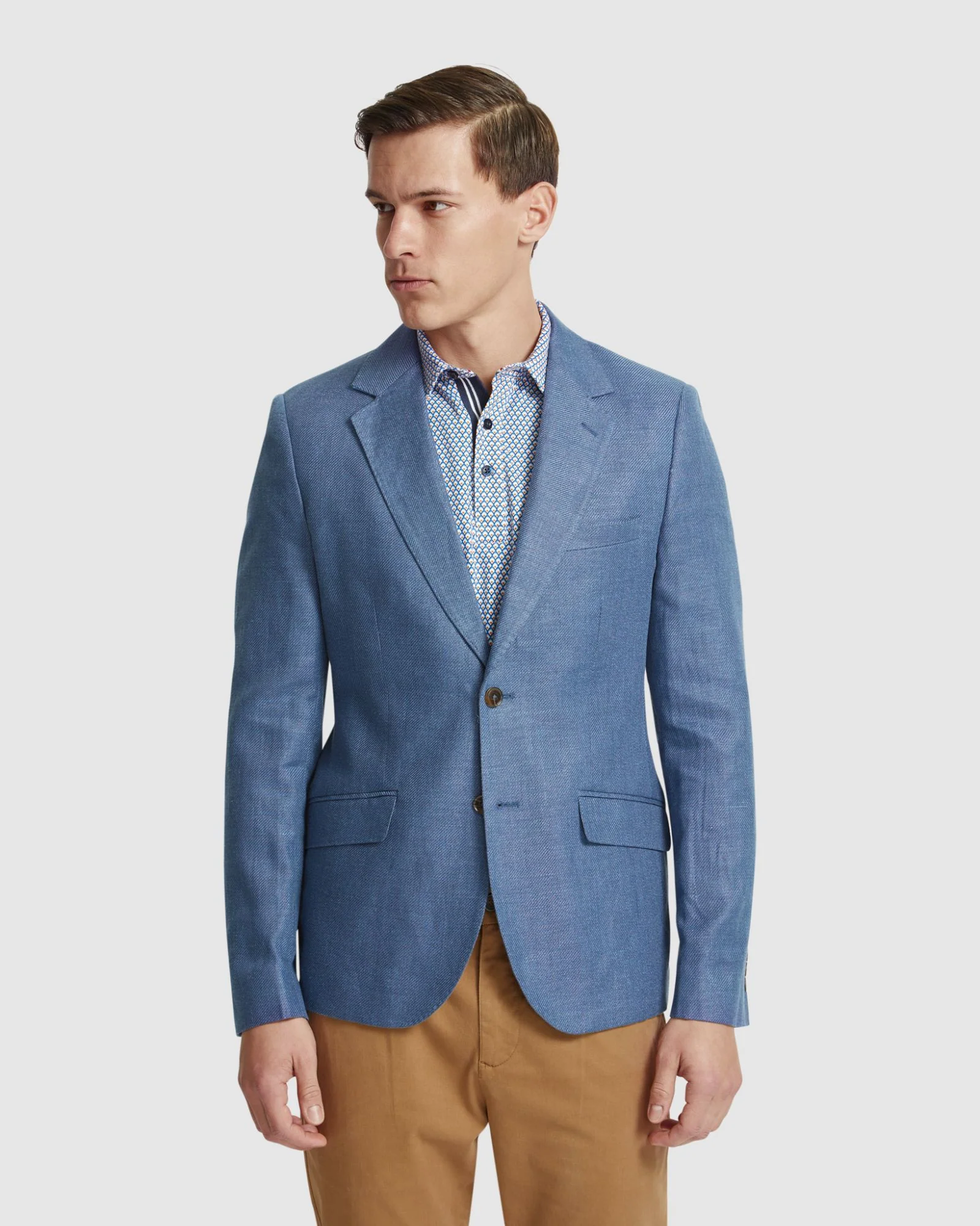 Blake Linen Blend Blazer - Image 5