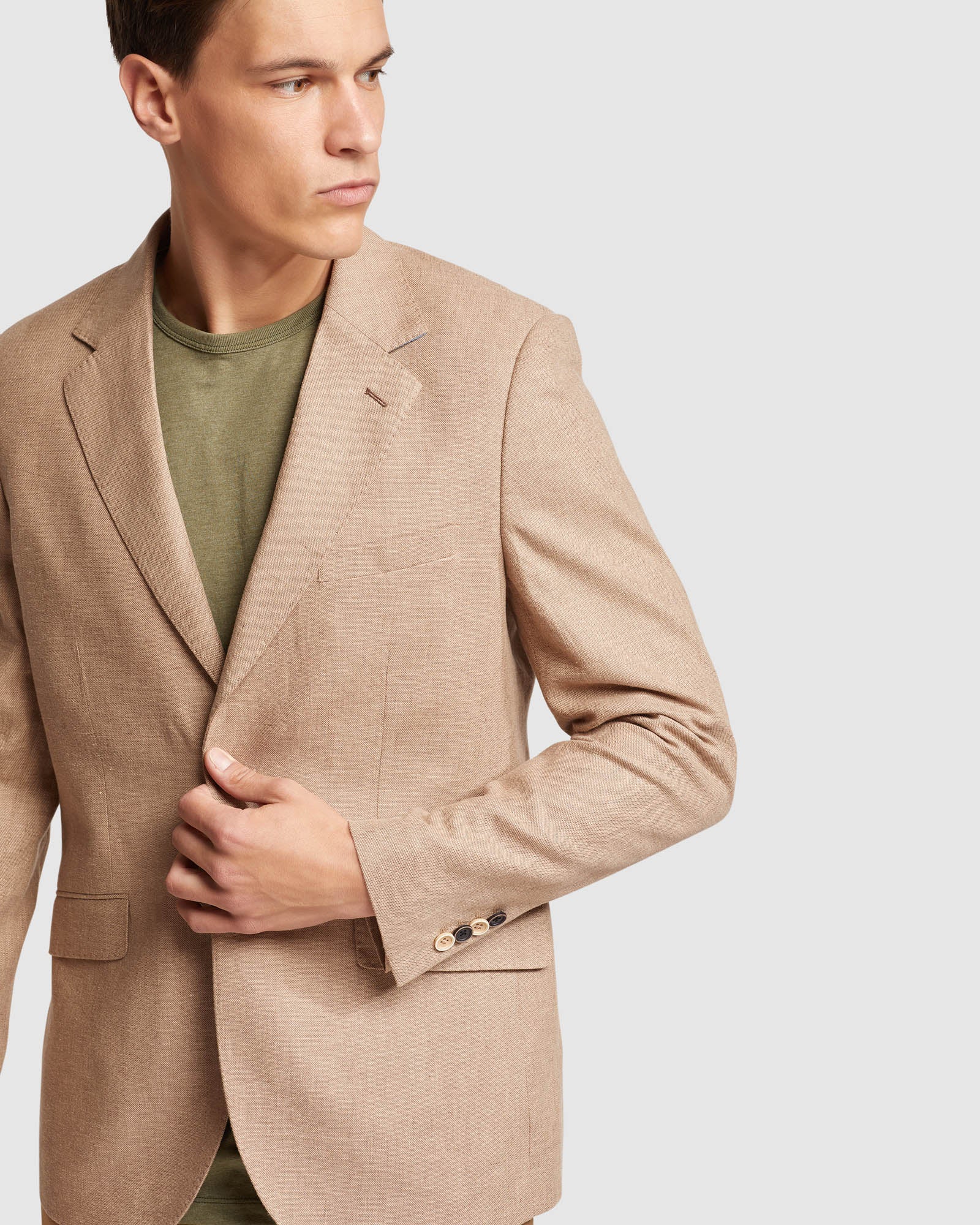 Blake Linen Cotton Blazer - Image 4