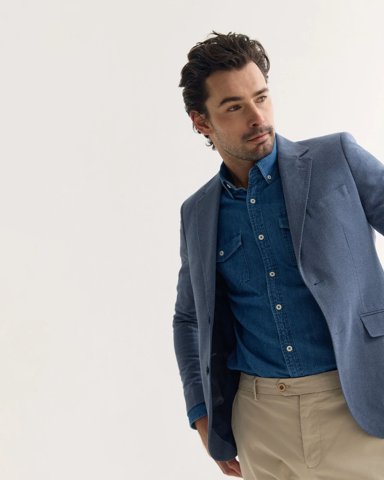 Blake Textured Blazer - Image 4