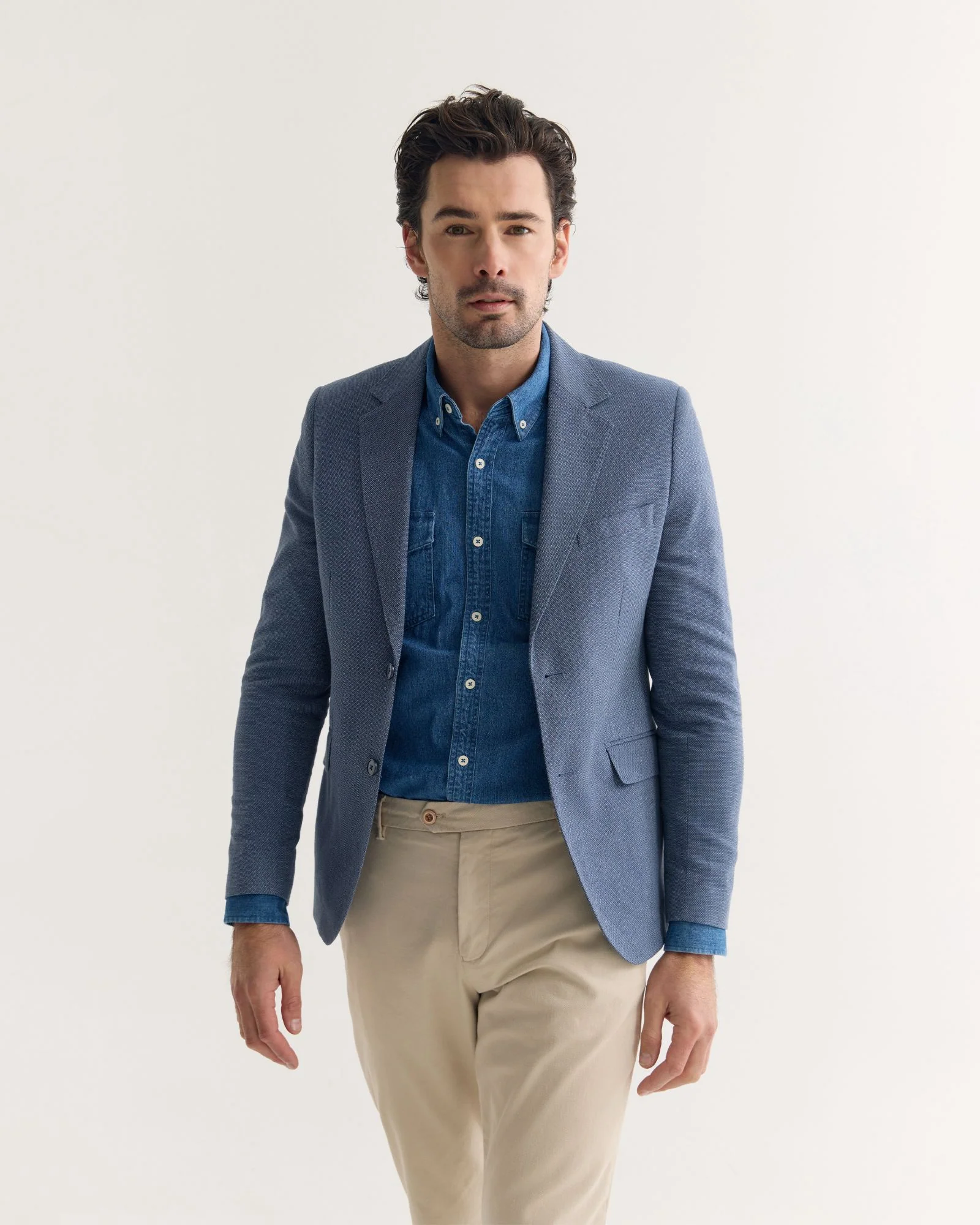 Blake Textured Blazer - Image 5