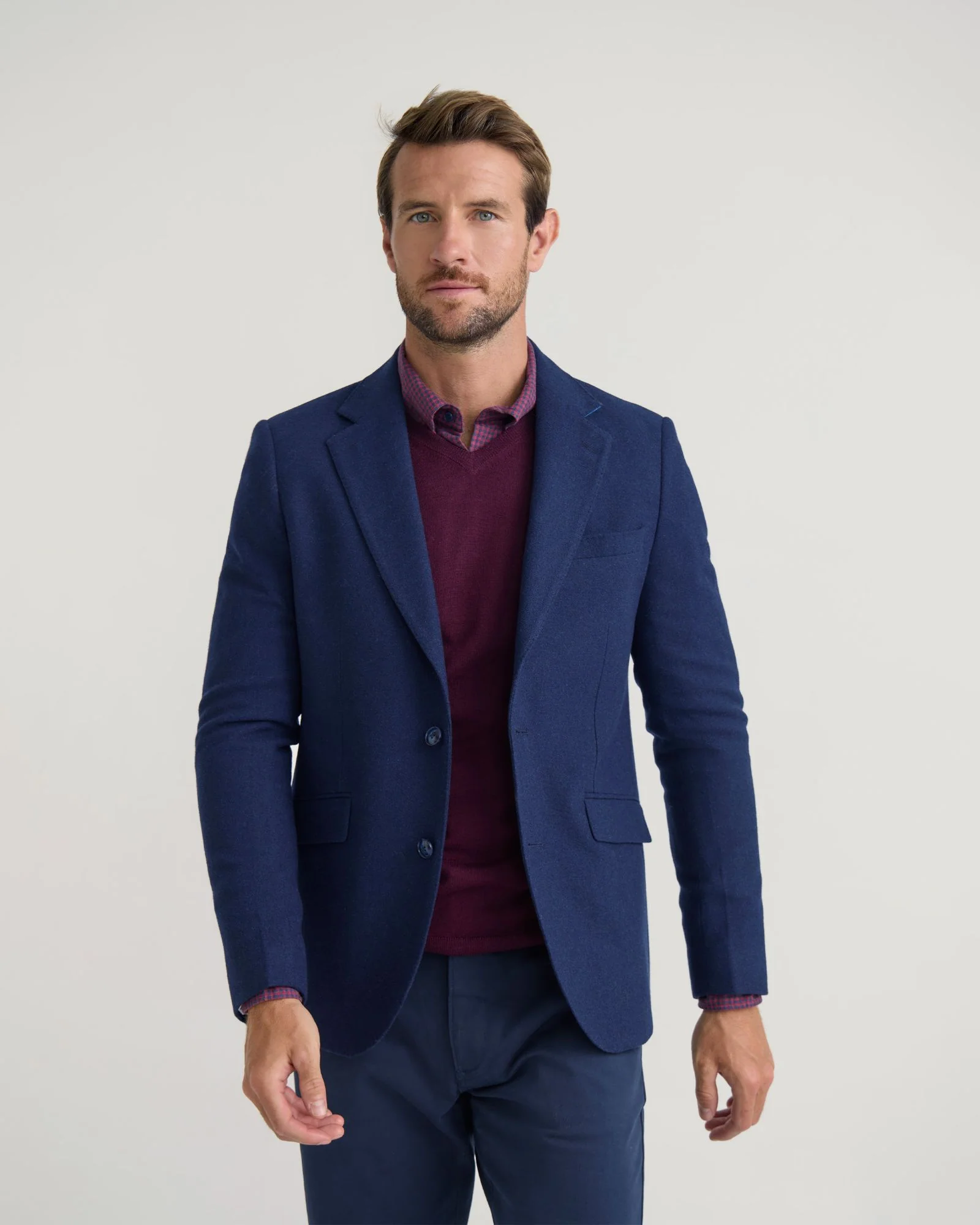 Blake Twill Wool Blazer - Image 4