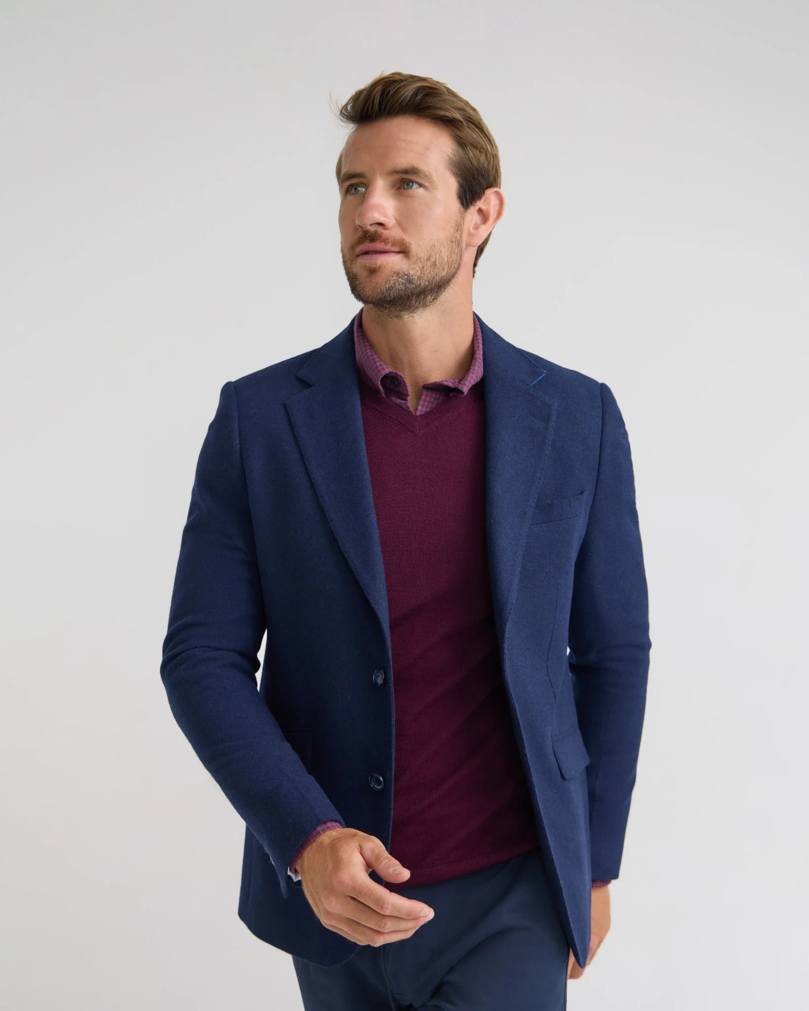 Blake Twill Wool Blazer - Image 5
