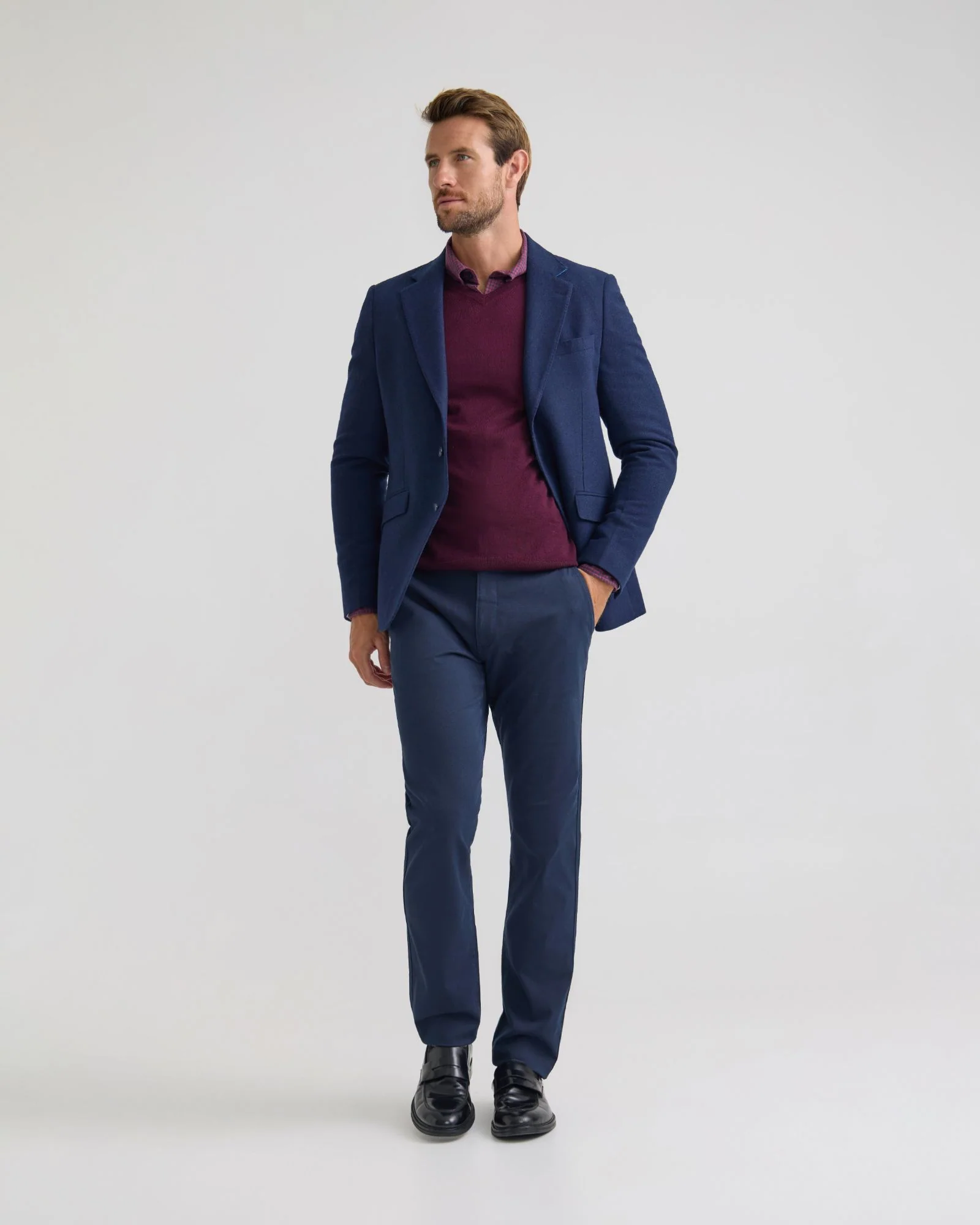 Blake Twill Wool Blazer - Image 7
