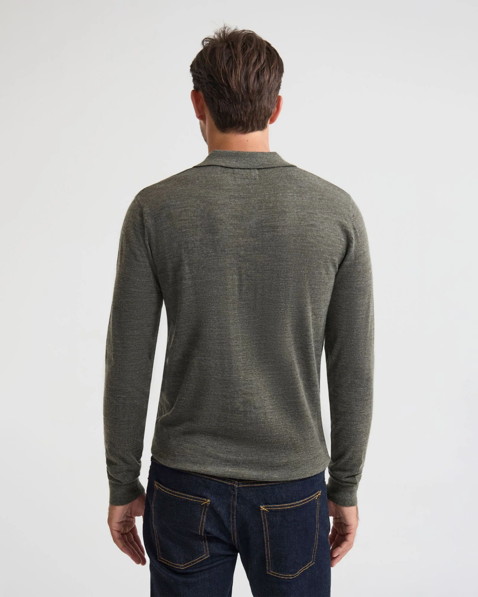 Blair Polo Collar Merino Knit - Image 11