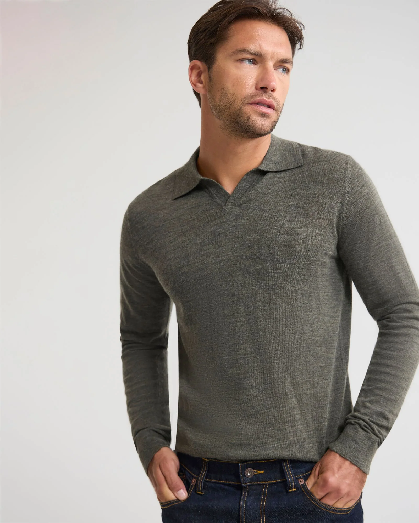 Blair Polo Collar Merino Knit - Image 12