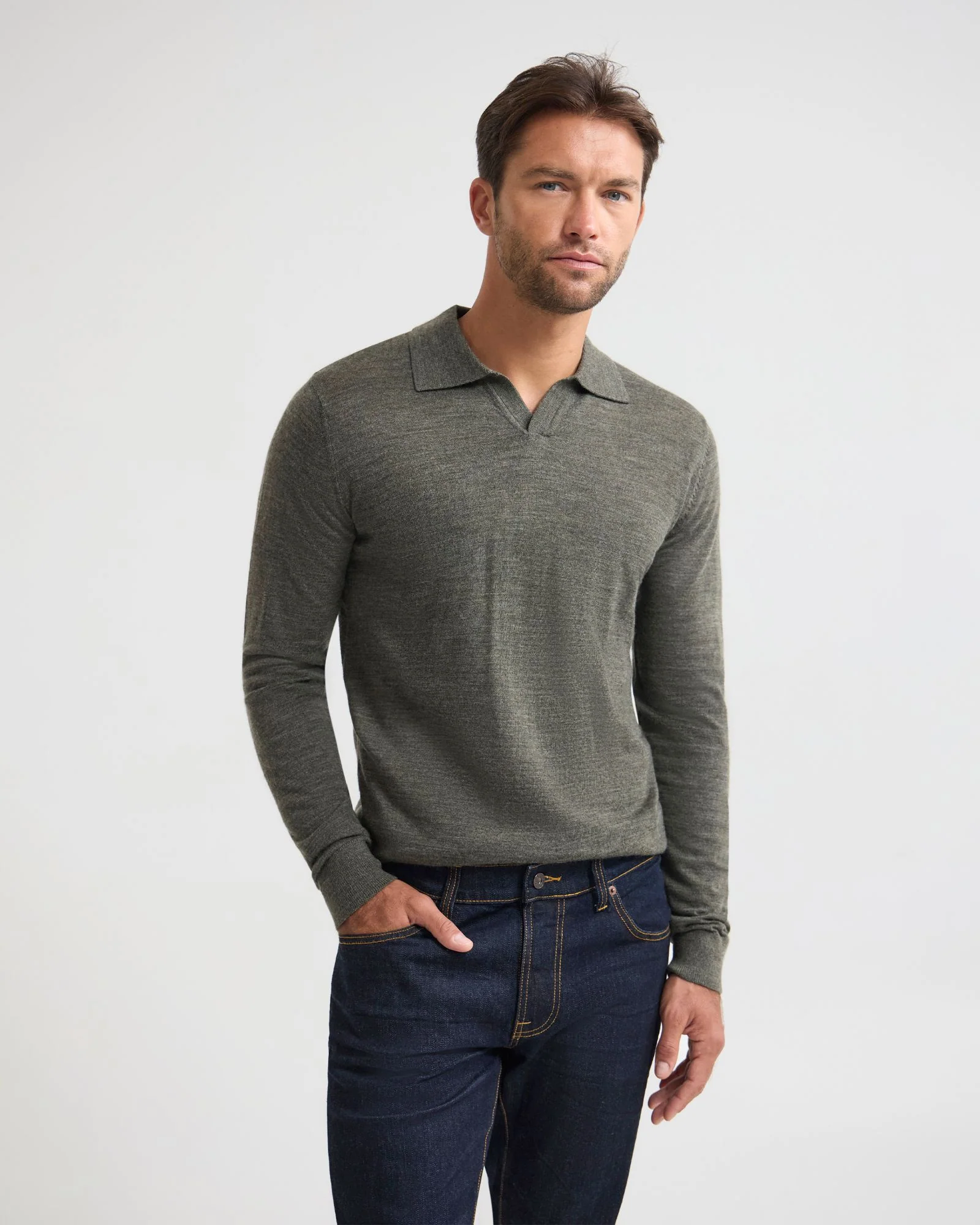 Blair Polo Collar Merino Knit - Image 13