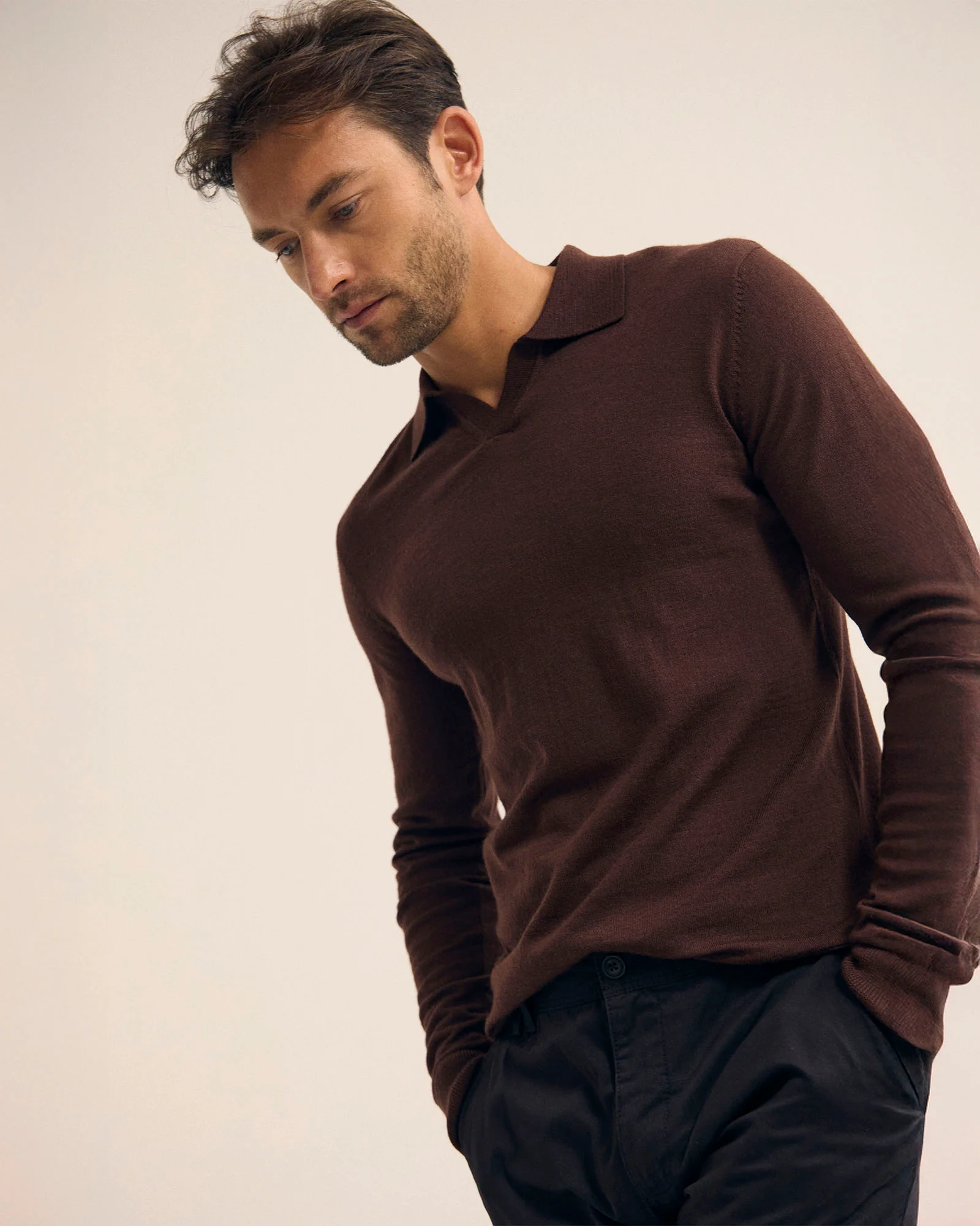 Blair Polo Collar Merino Knit - Image 16