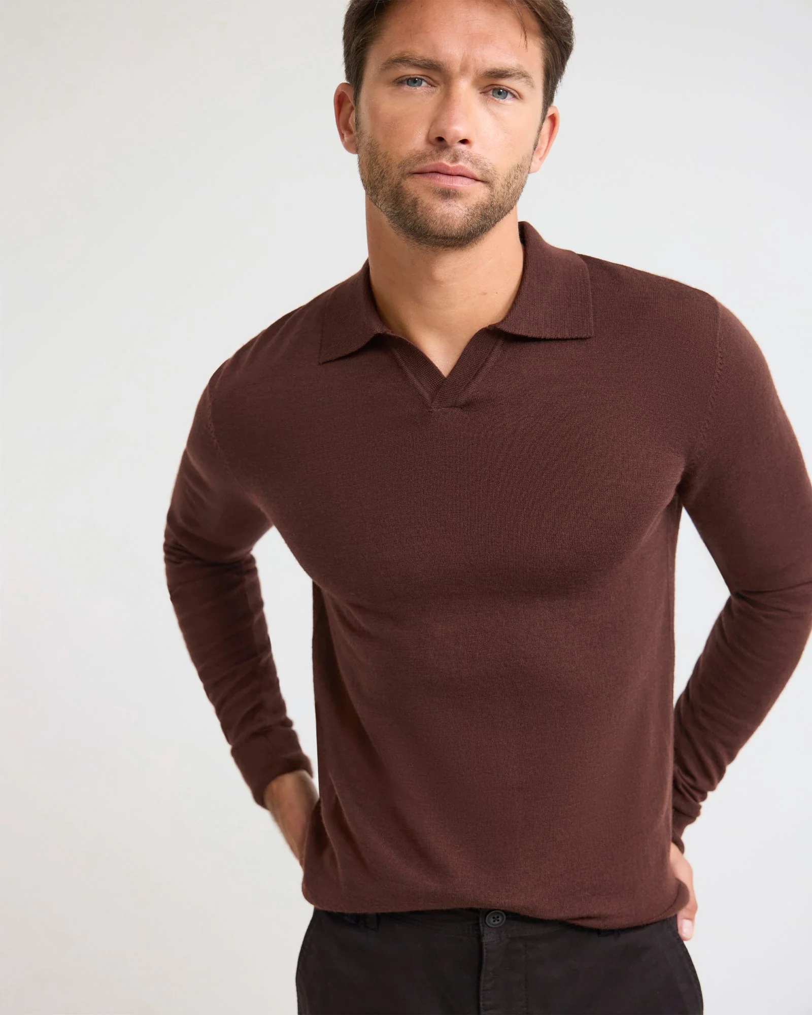 Blair Polo Collar Merino Knit - Image 19