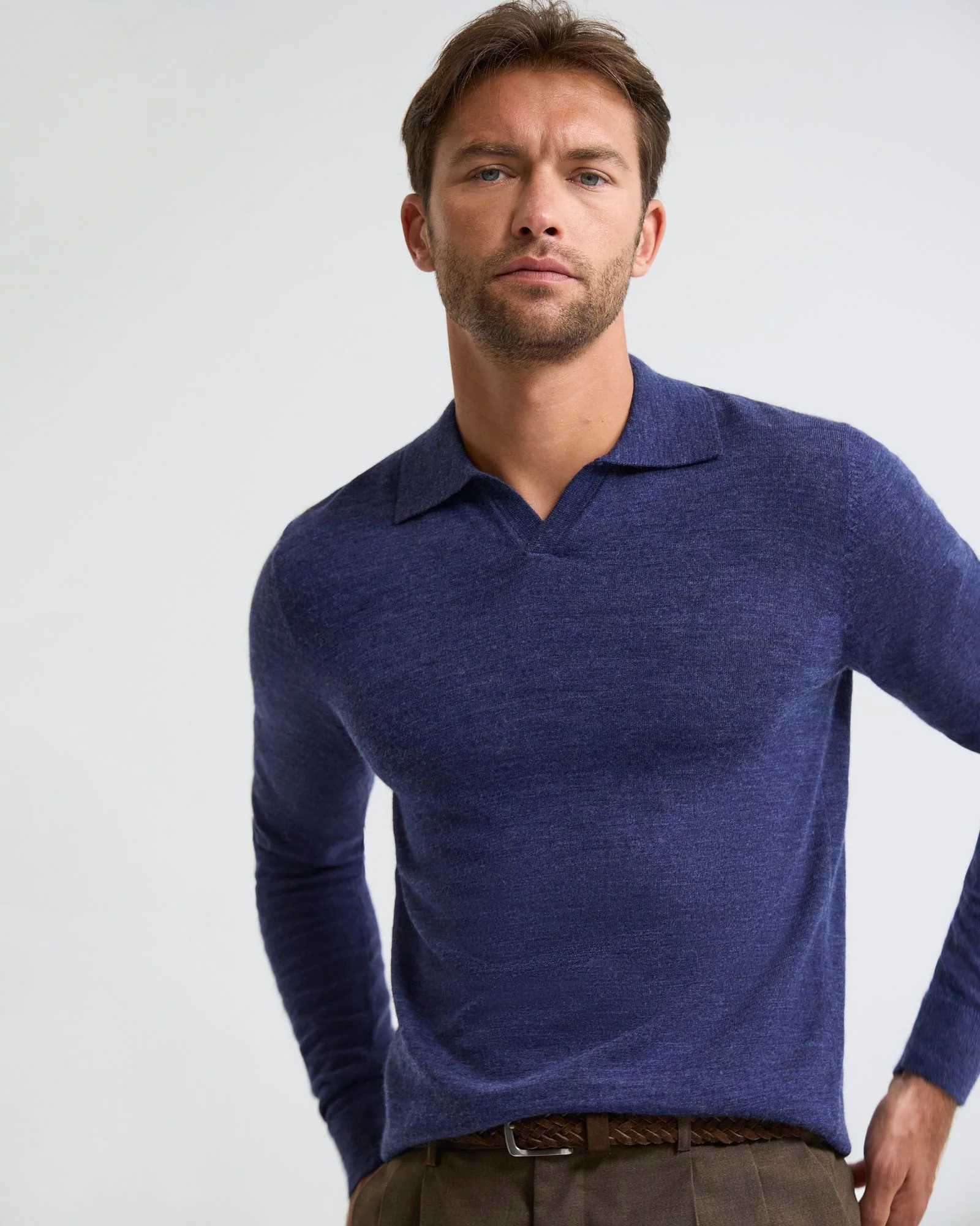Blair Polo Collar Merino Knit - Image 5