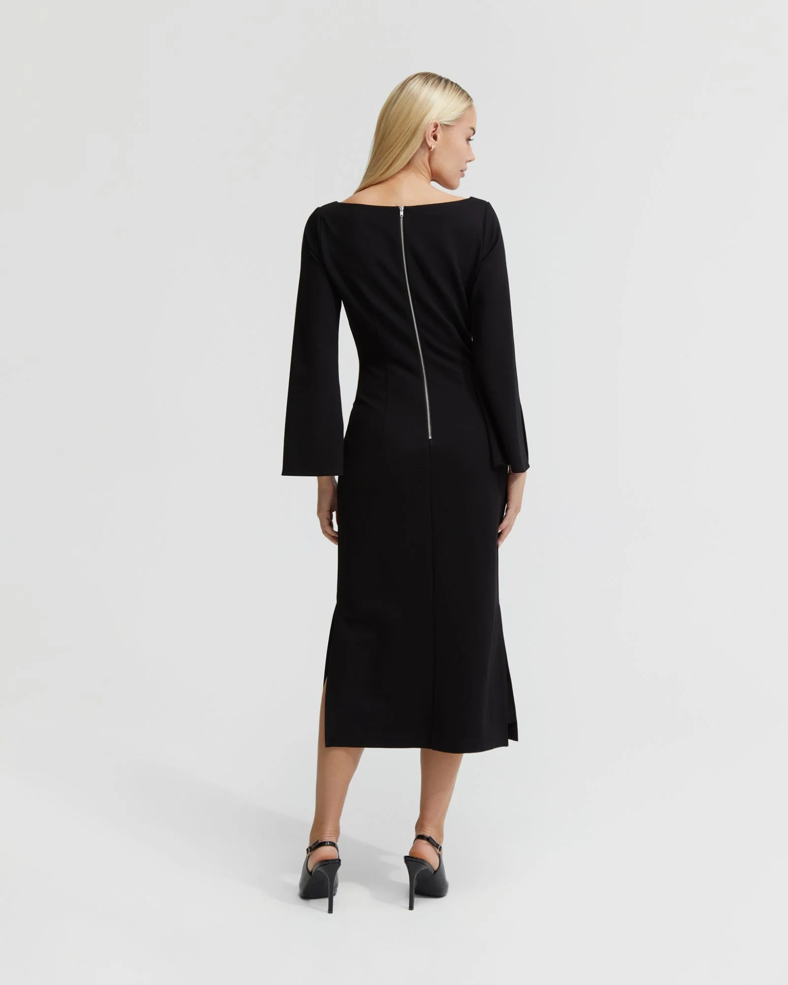 Brailey Ponti Dress - Image 3
