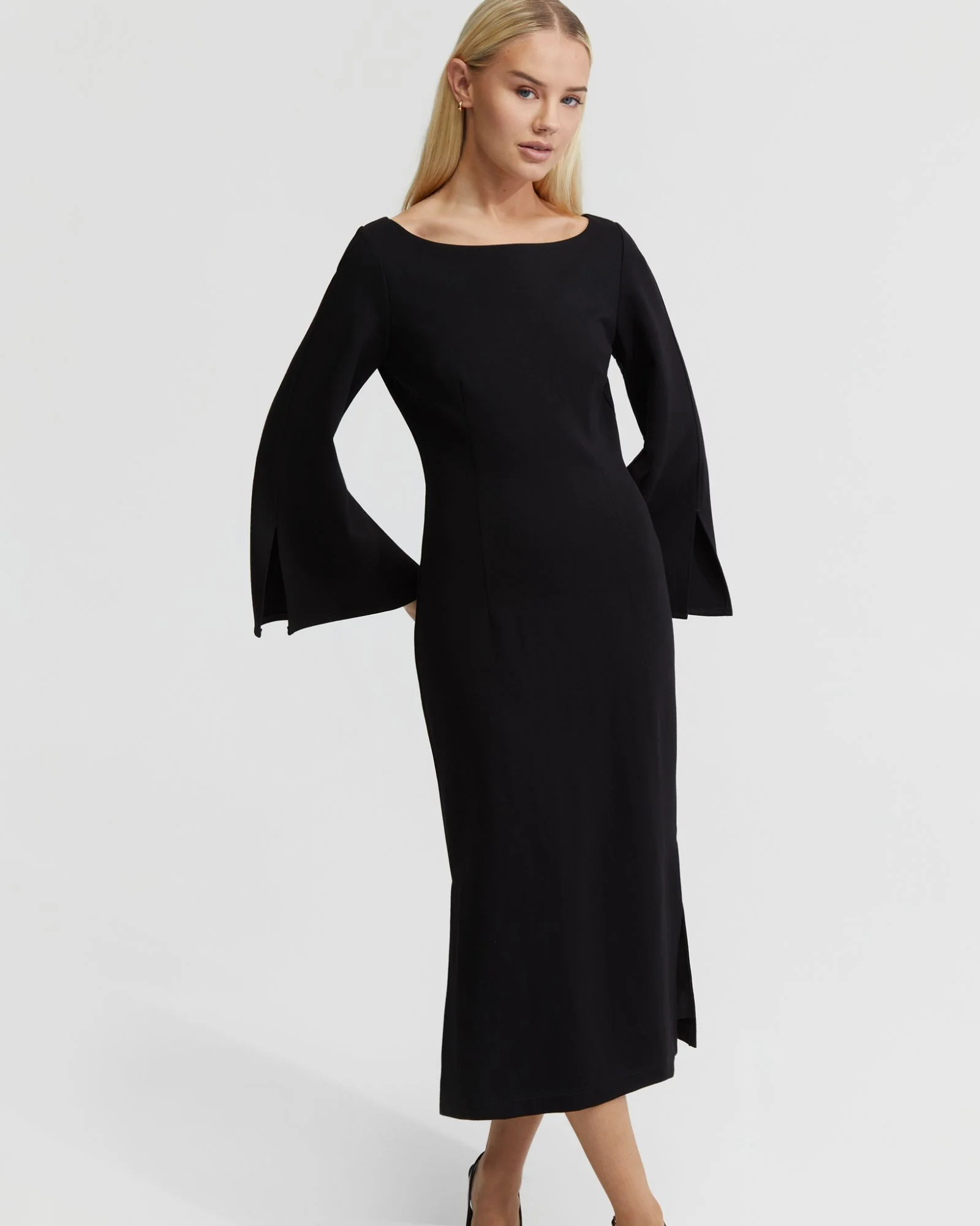 Brailey Ponti Dress - Image 4