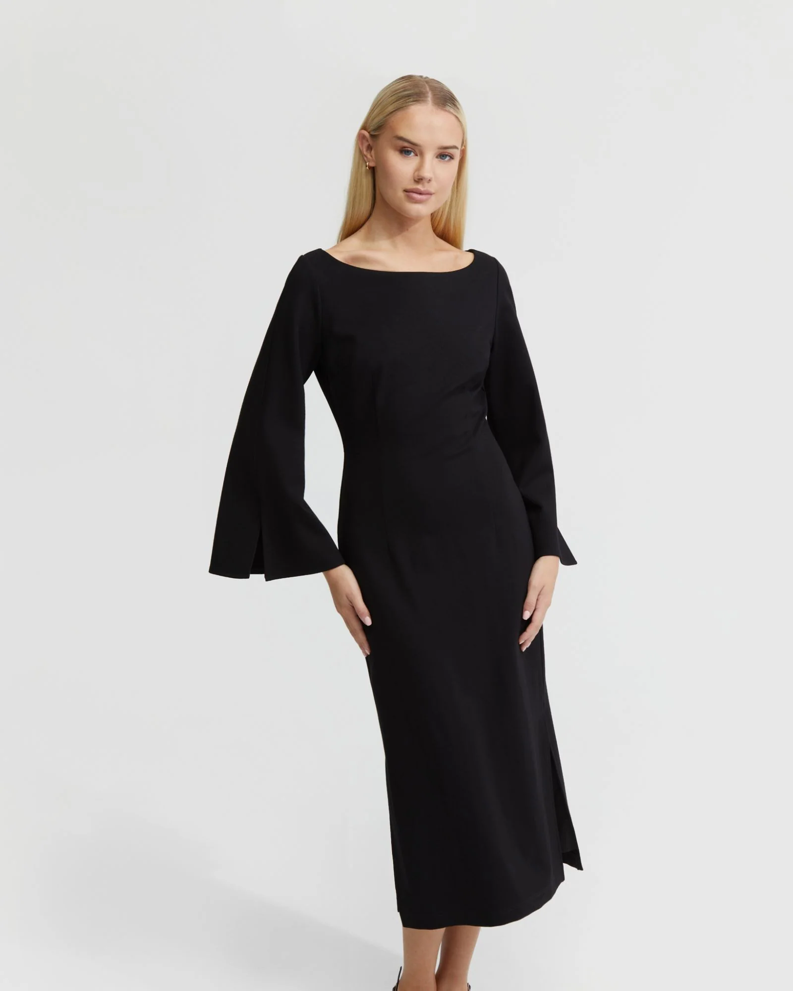 Brailey Ponti Dress - Image 5