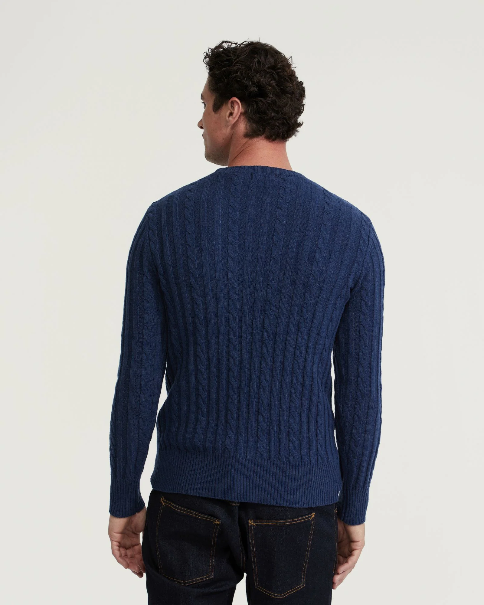 Bruno Wool Rich Cable Knit - Image 3