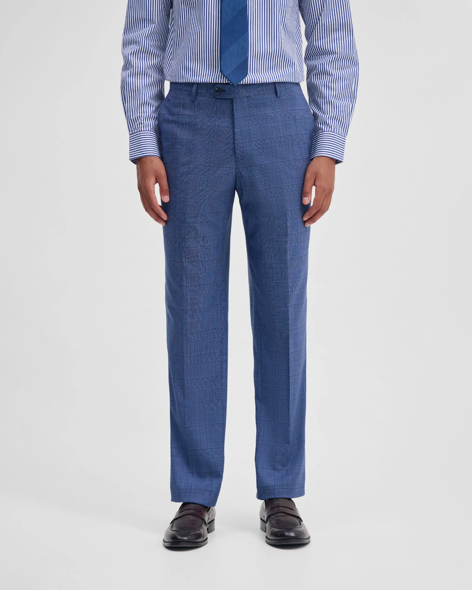 Byron Checked Suit Trouser - Image 2
