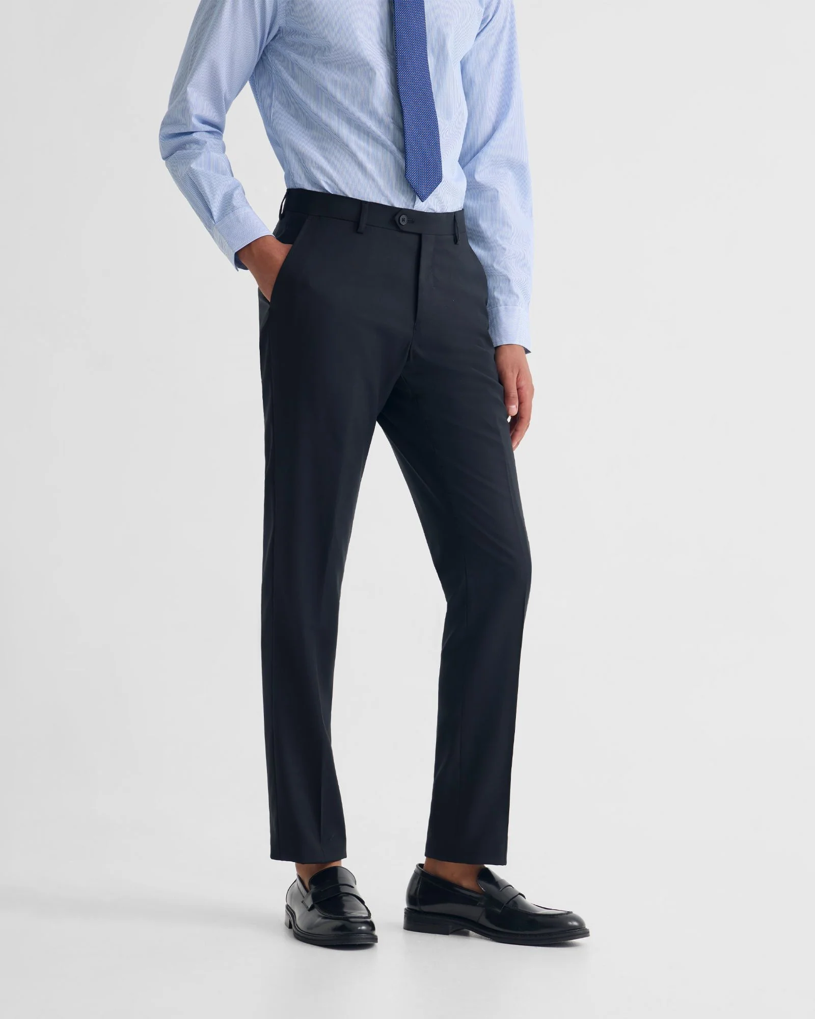 Byron Comfort Line Wool Suit Trser - Image 10