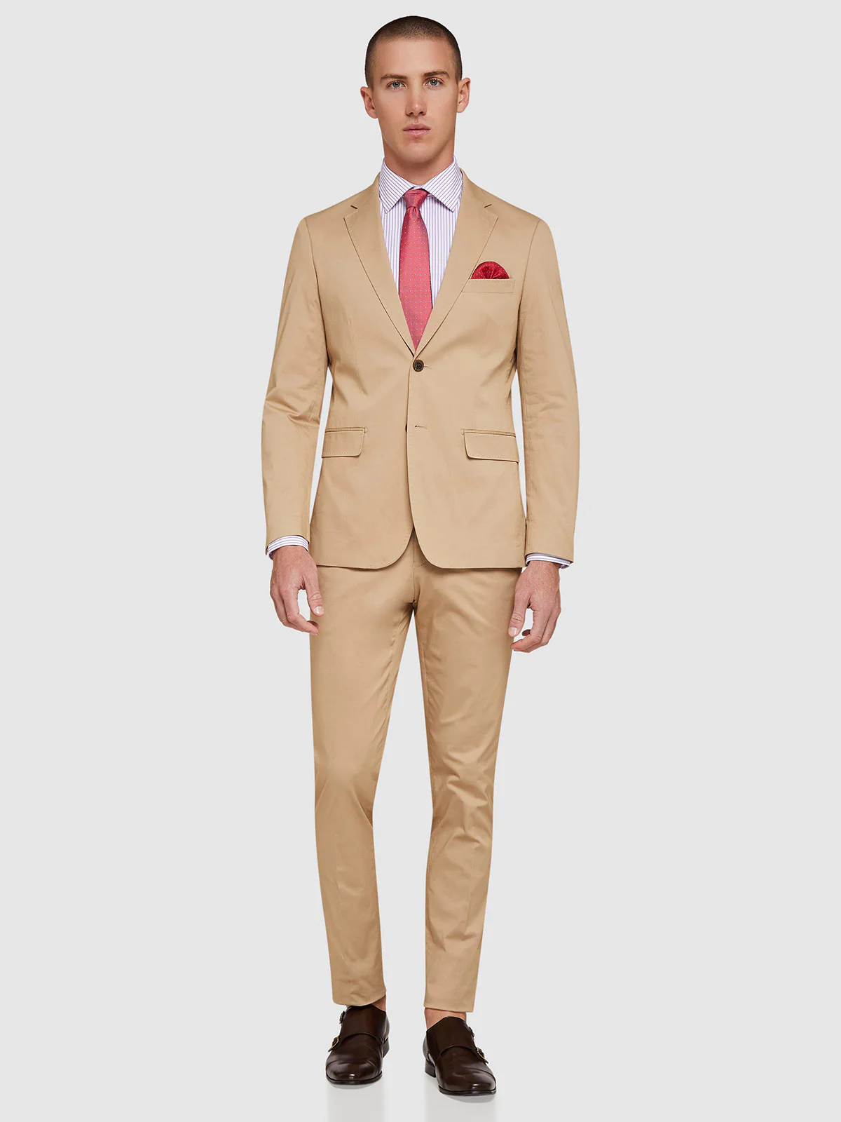 Byron Cotton Stretch Suit Jacket - Image 11