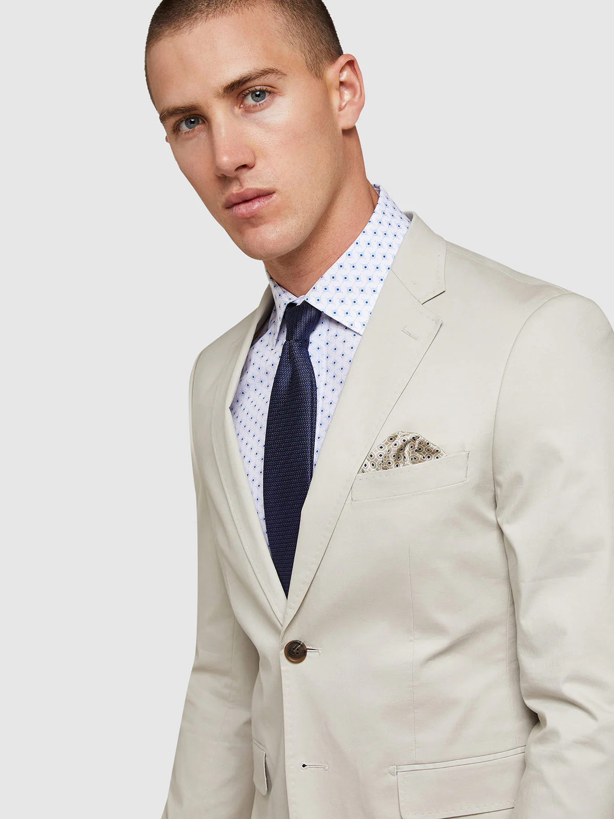 Byron Cotton Stretch Suit Jacket - Image 4