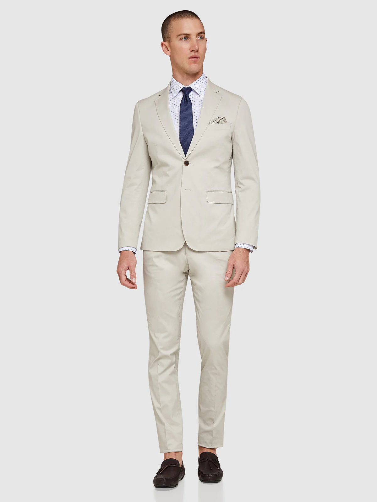 Byron Cotton Stretch Suit Jacket - Image 5