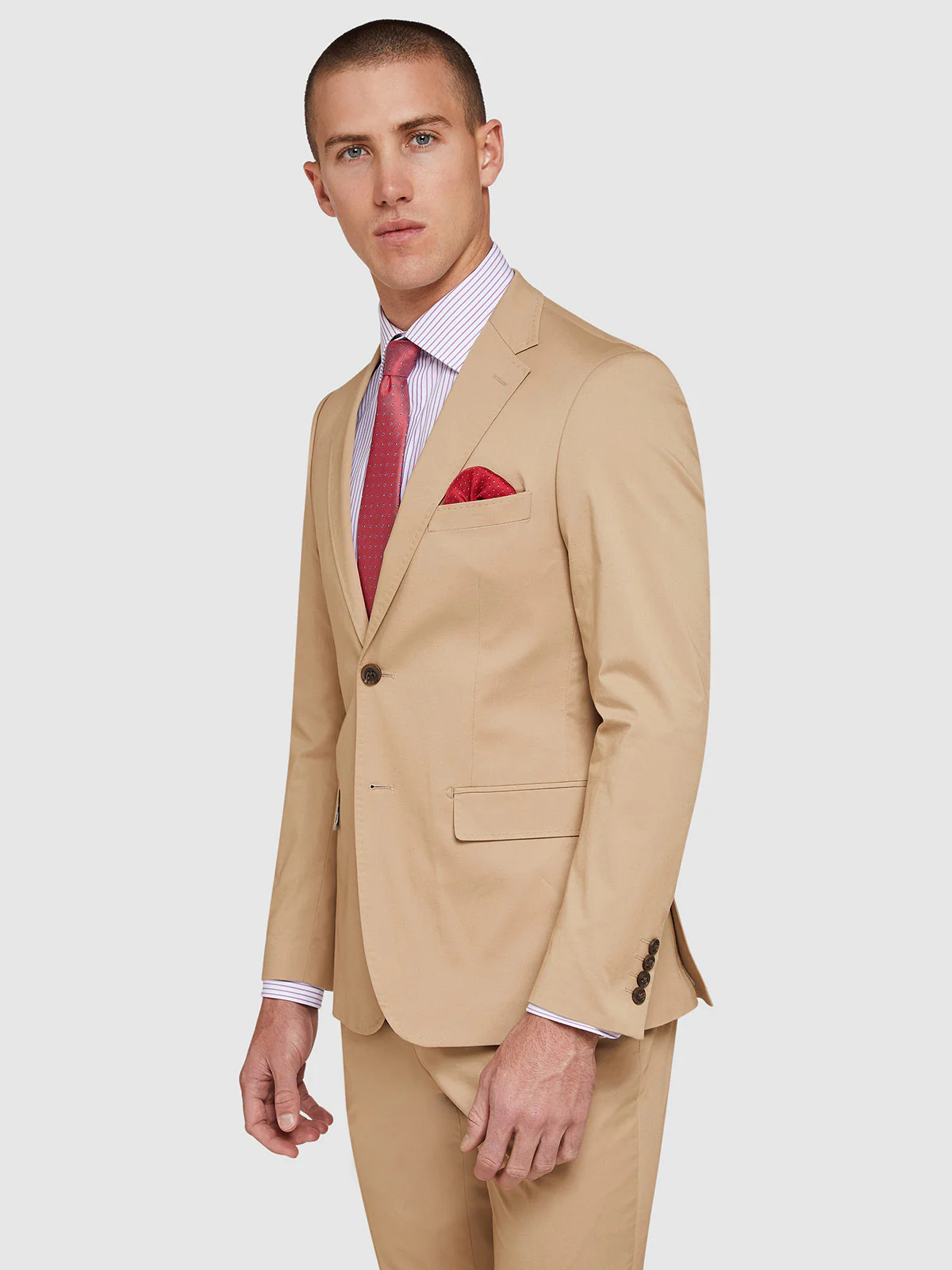 Byron Cotton Stretch Suit Jacket - Image 8