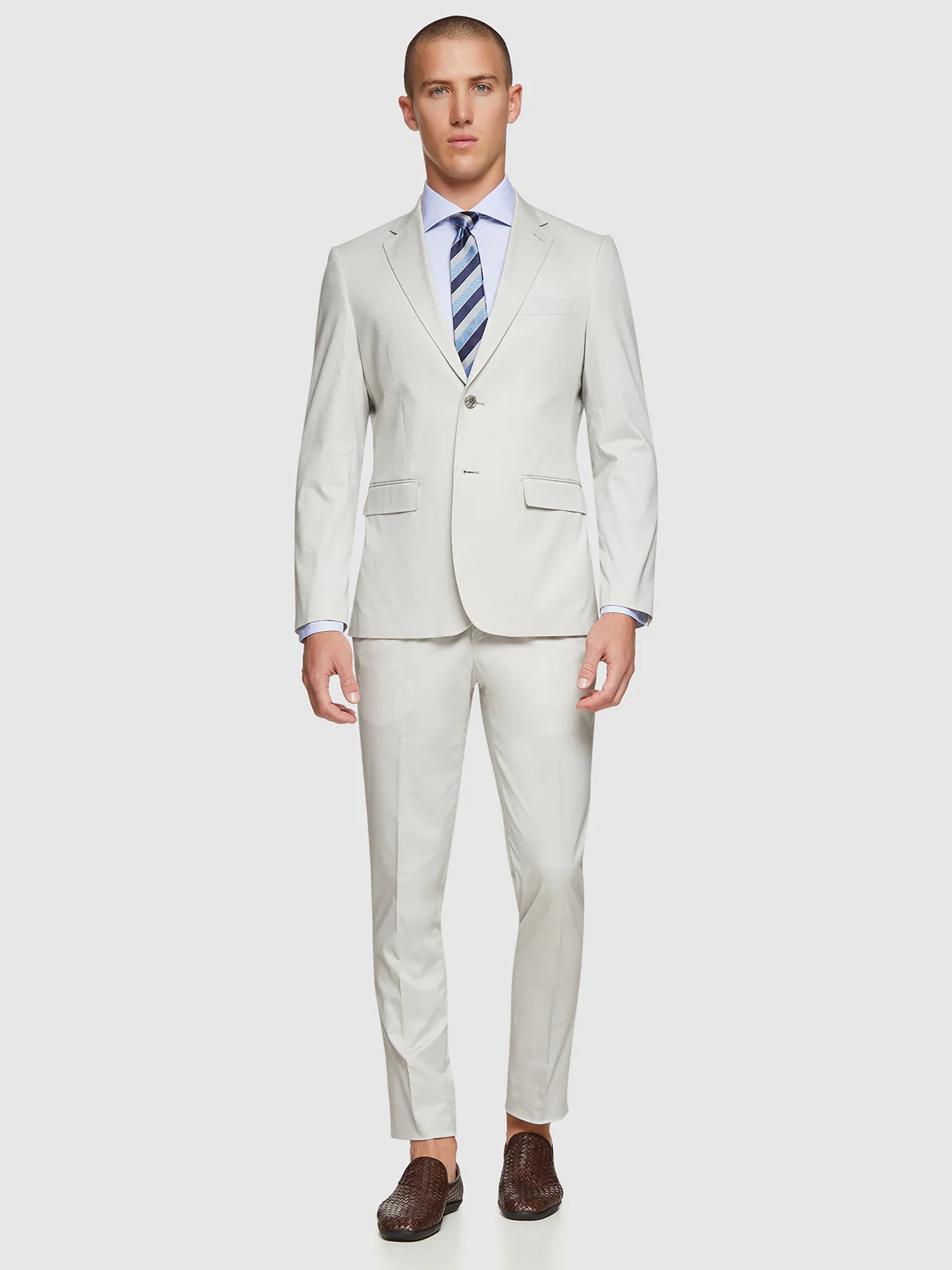 Byron Cotton Stretch Suit Trouser - Image 5