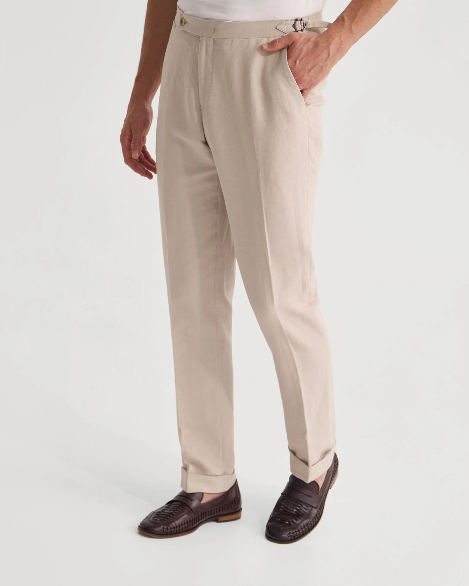Byron Linen Blend Pants - Image 10