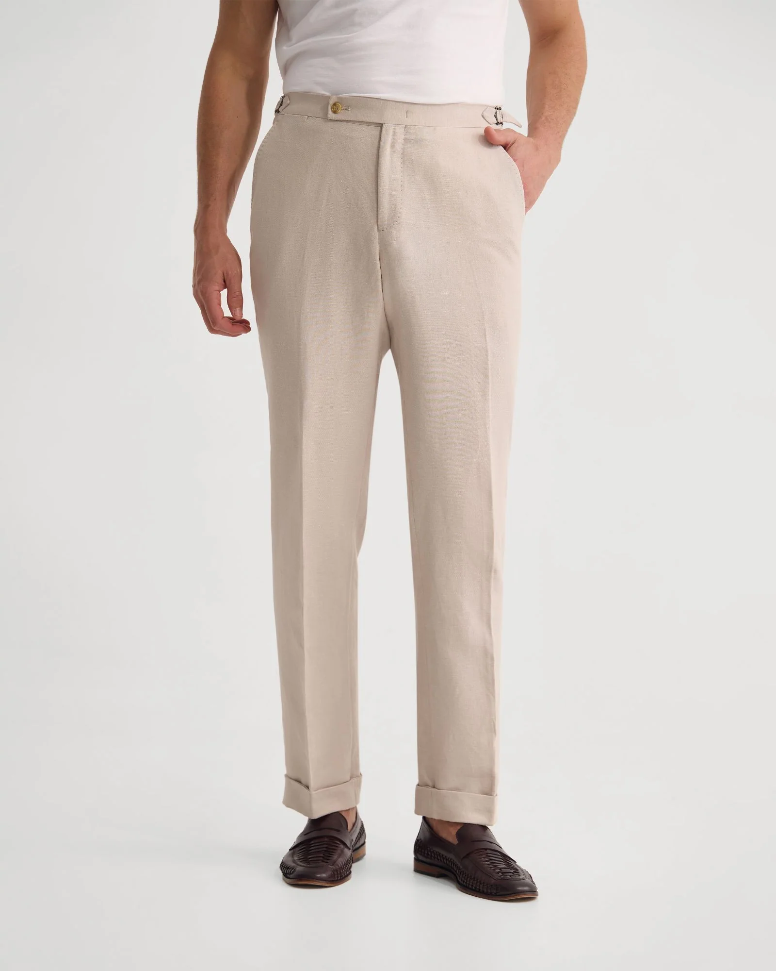 Byron Linen Blend Pants - Image 7
