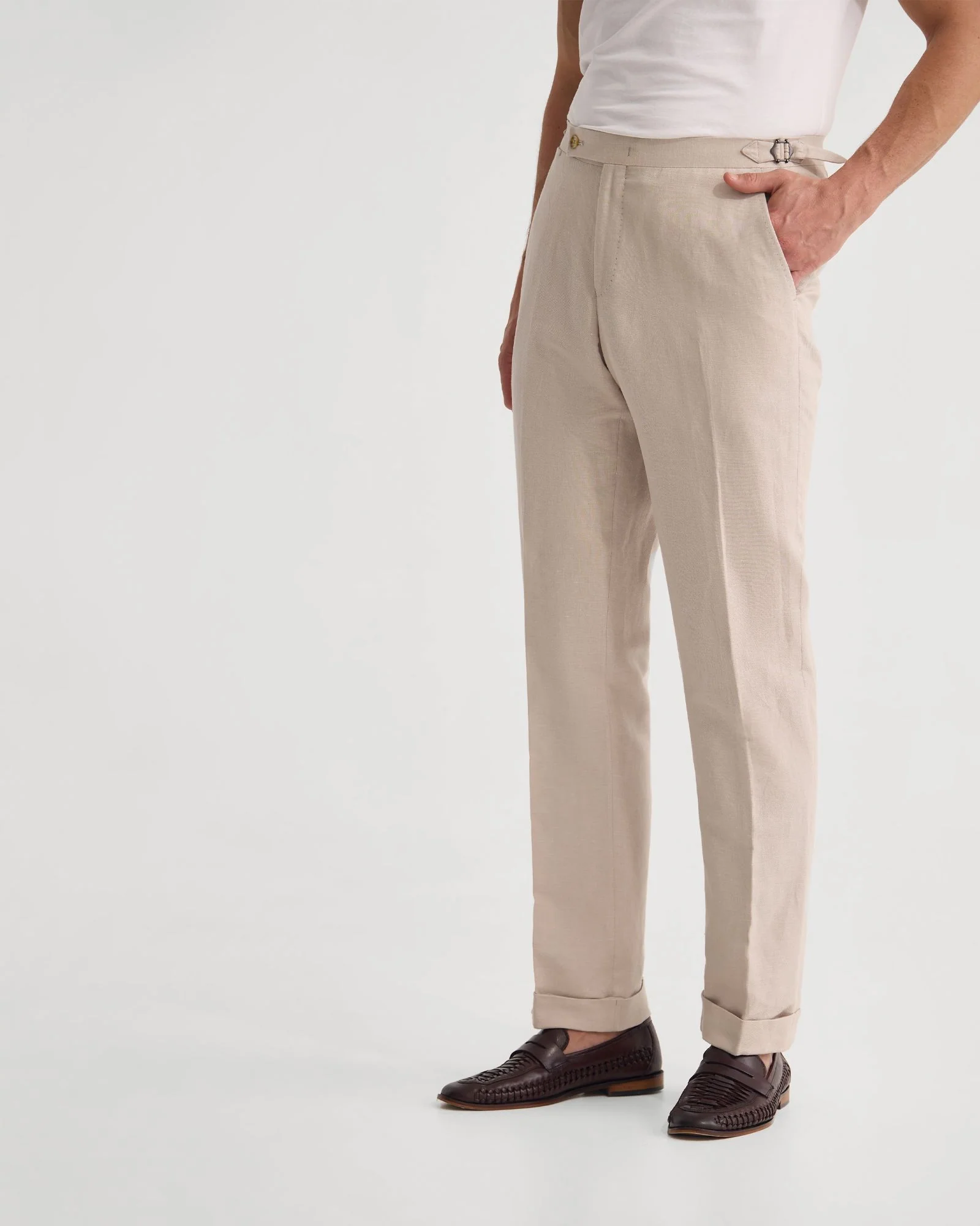 Byron Linen Blend Pants - Image 8