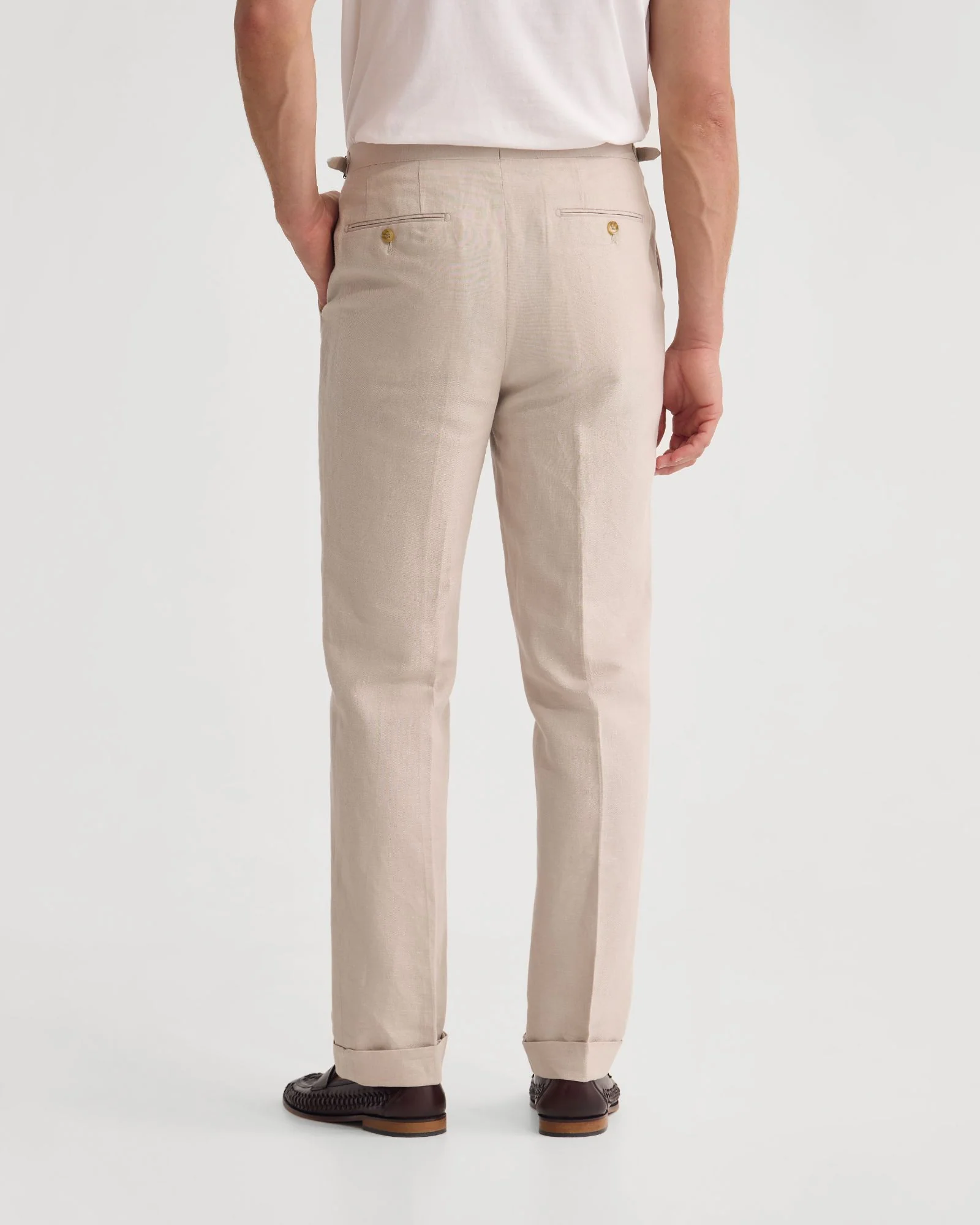 Byron Linen Blend Pants - Image 9