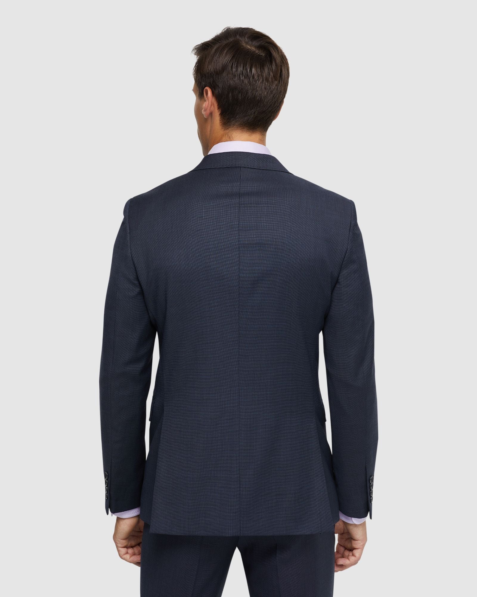 Byron Luxury Half Canvas Suit Jacket - Image 3