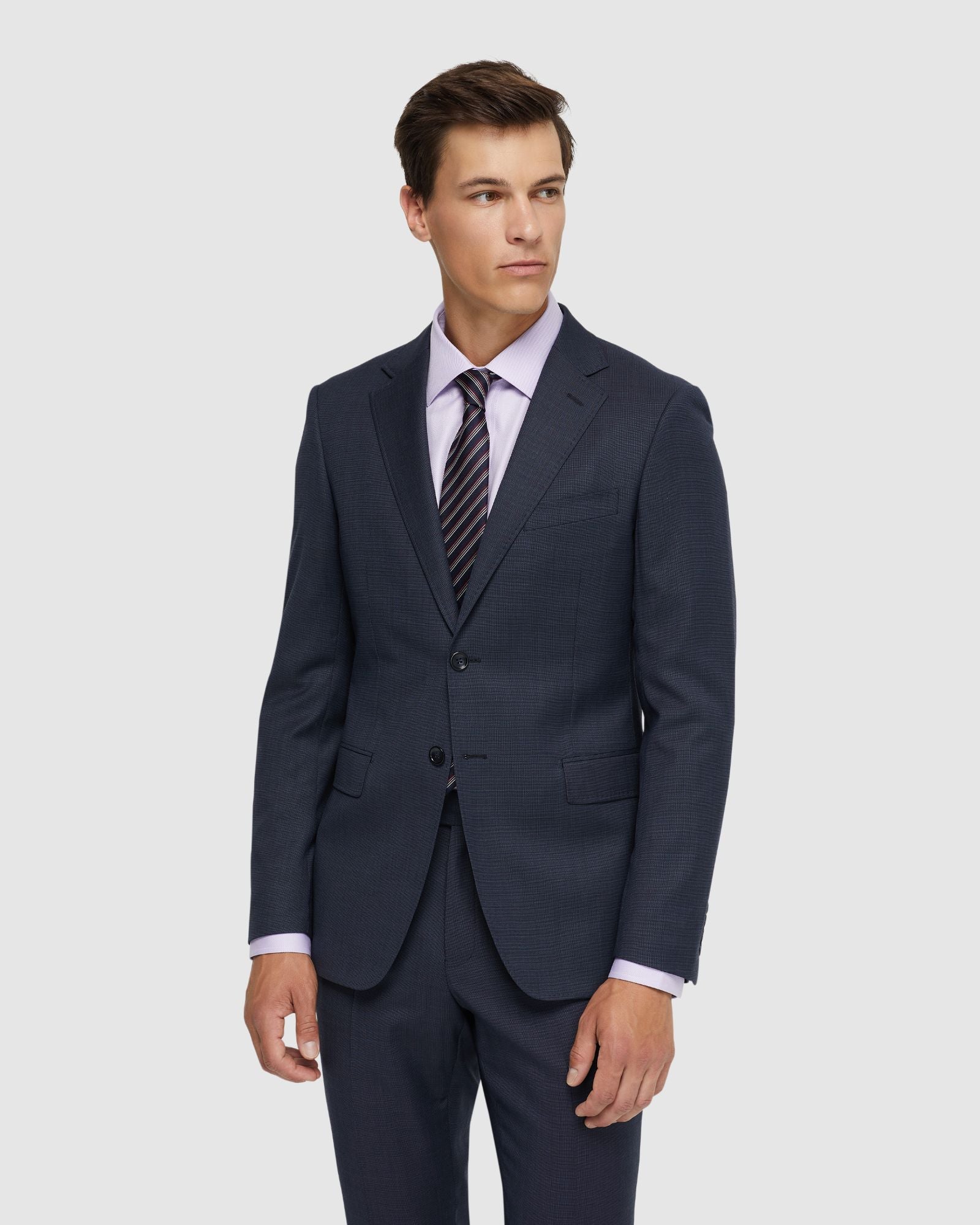 Byron Luxury Half Canvas Suit Jacket - Image 5