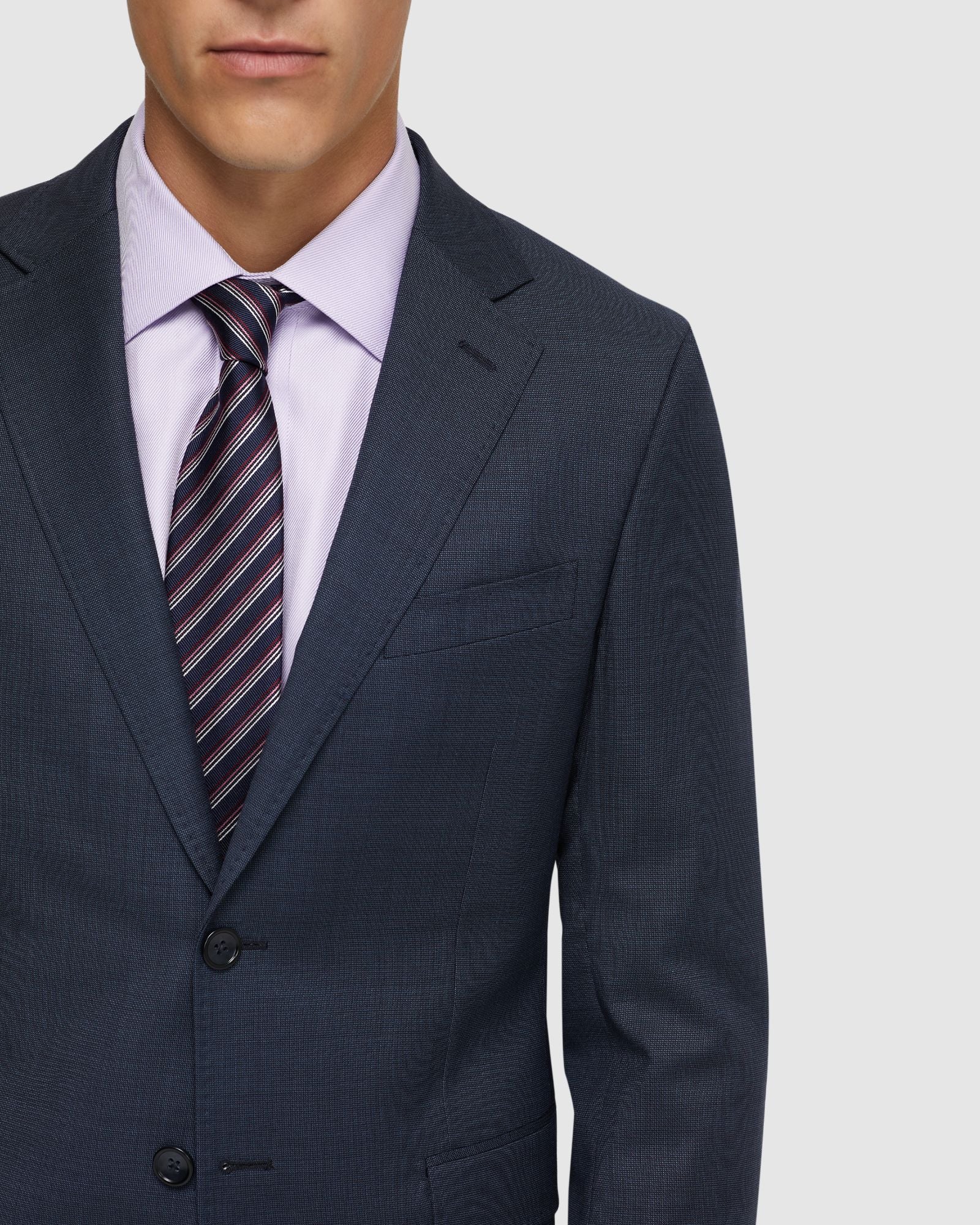 Byron Luxury Half Canvas Suit Jacket - Image 6