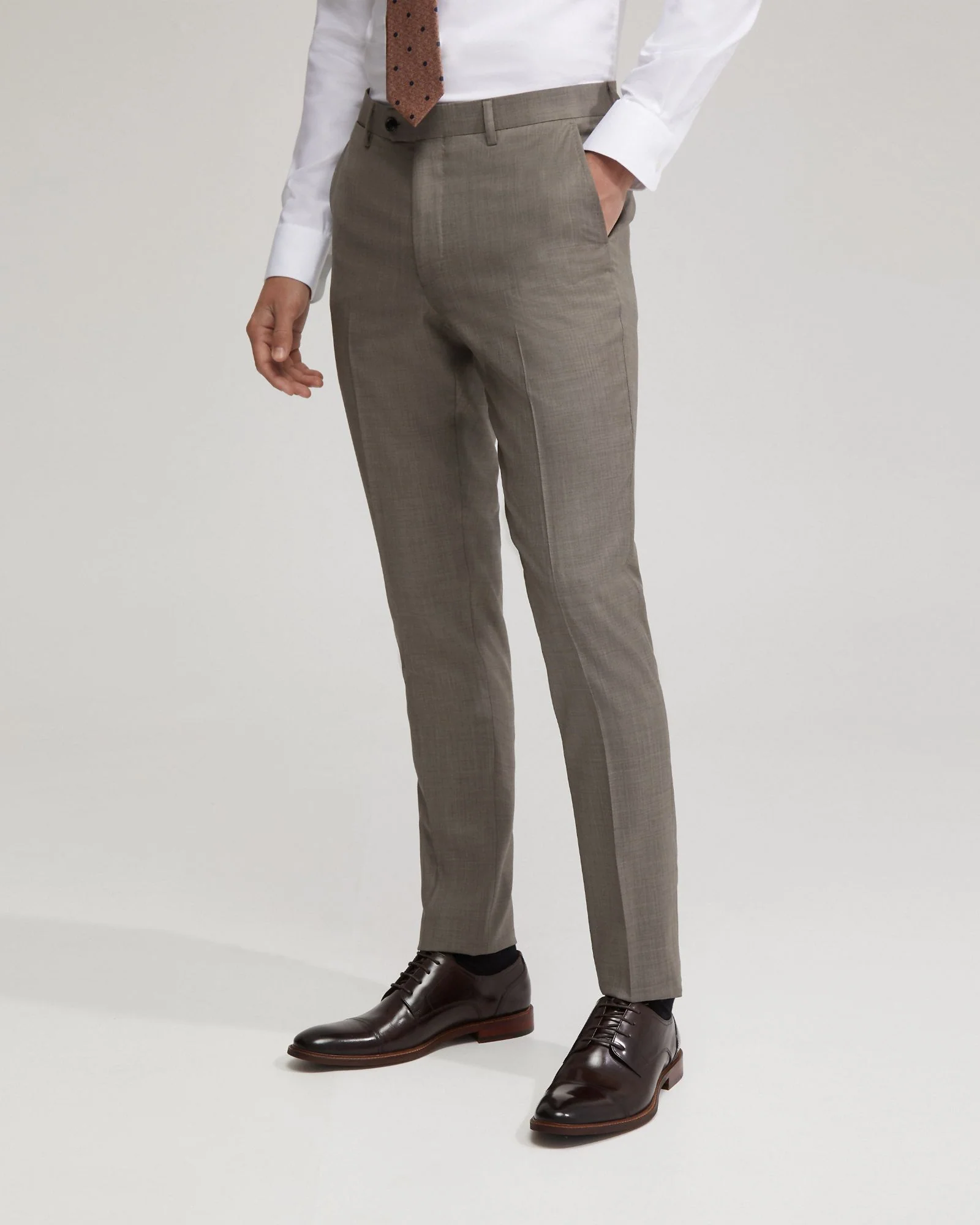 Byron Luxury Wool Suit Trousers - Image 2